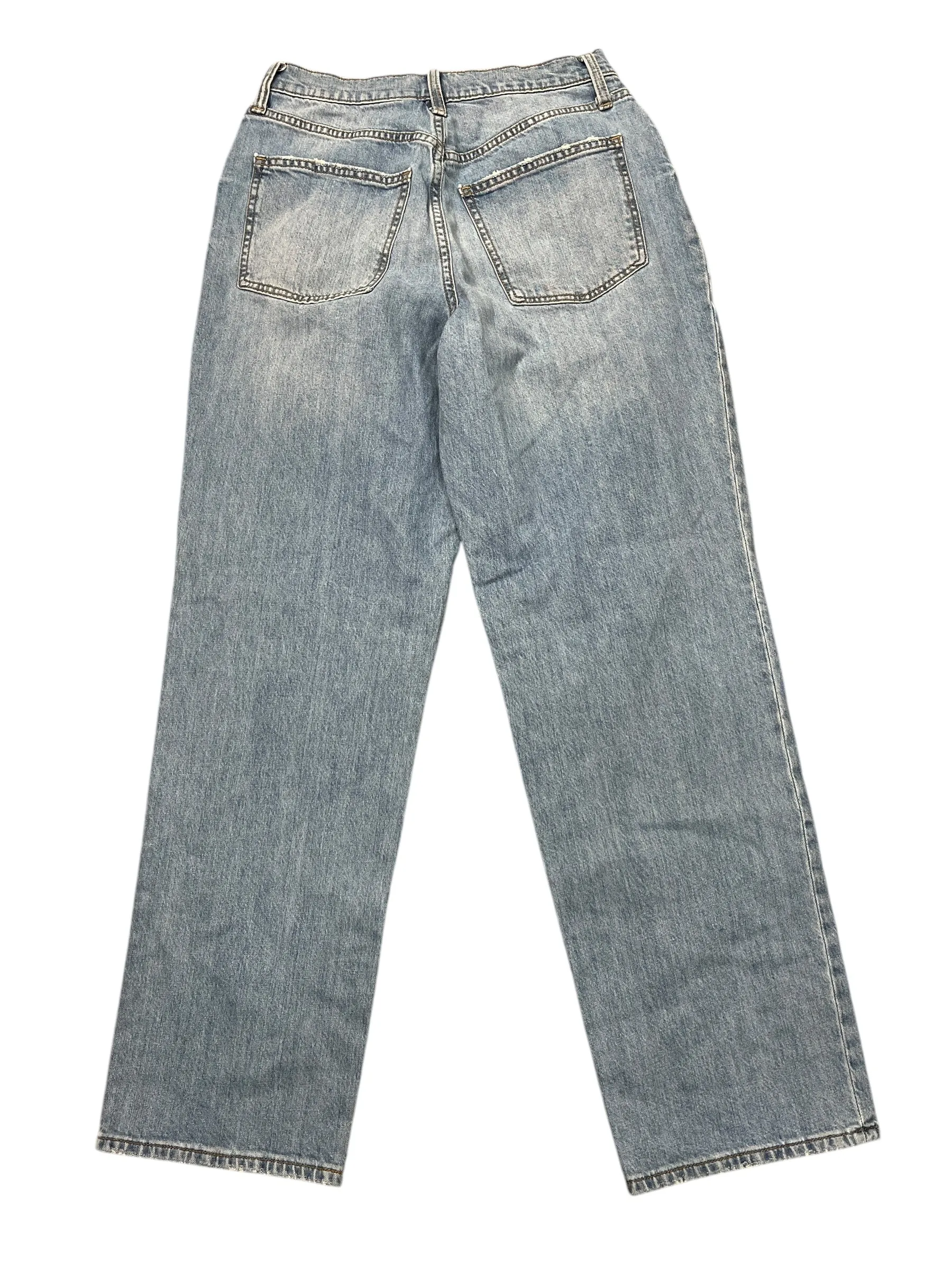 Jeans Straight By Universal Thread In Blue Denim, Size:6