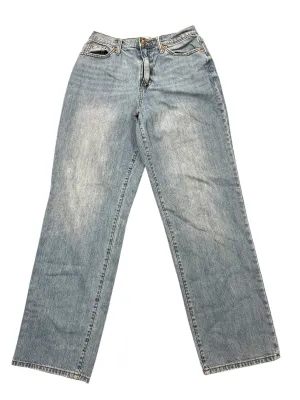 Jeans Straight By Universal Thread In Blue Denim, Size:6