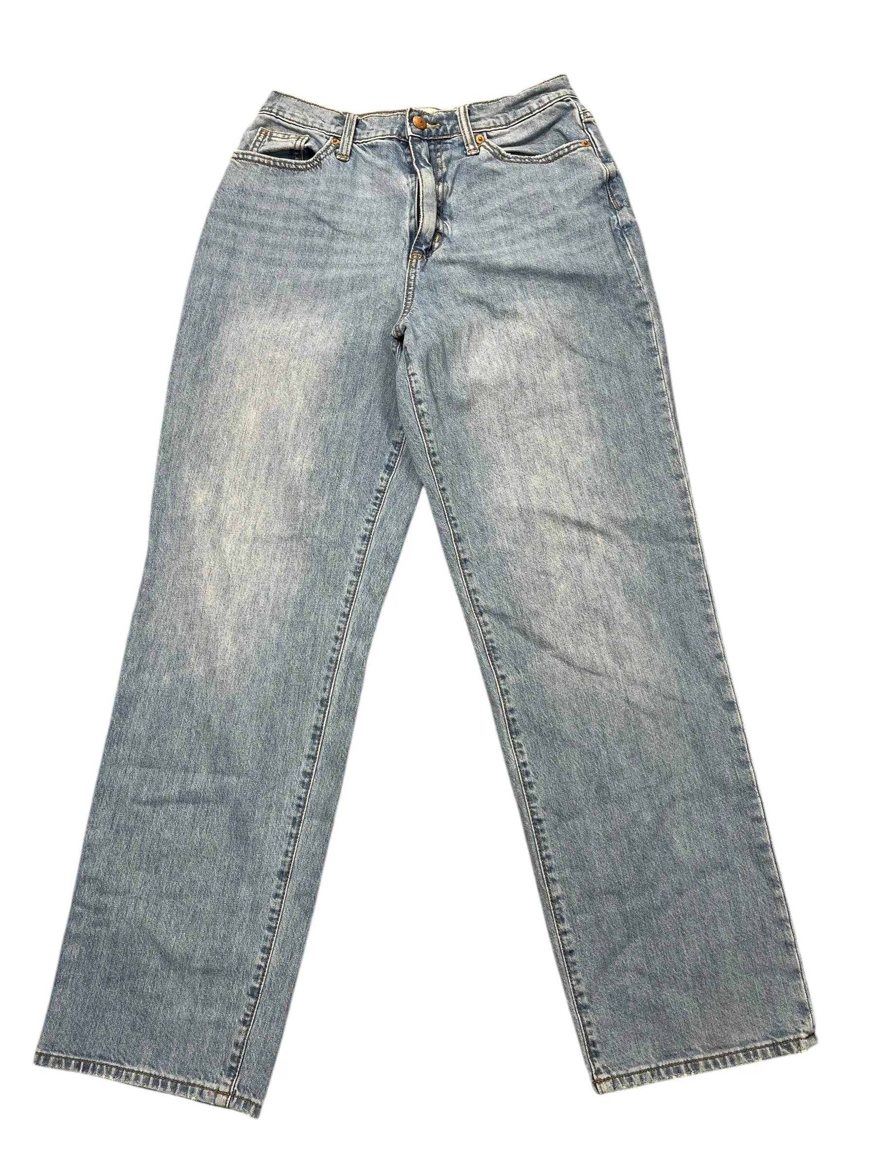 Jeans Straight By Universal Thread In Blue Denim, Size:6