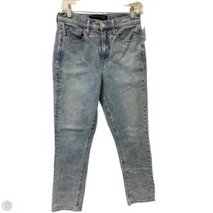 Jeans Straight By Veronica Beard In Blue Denim, Size: 4