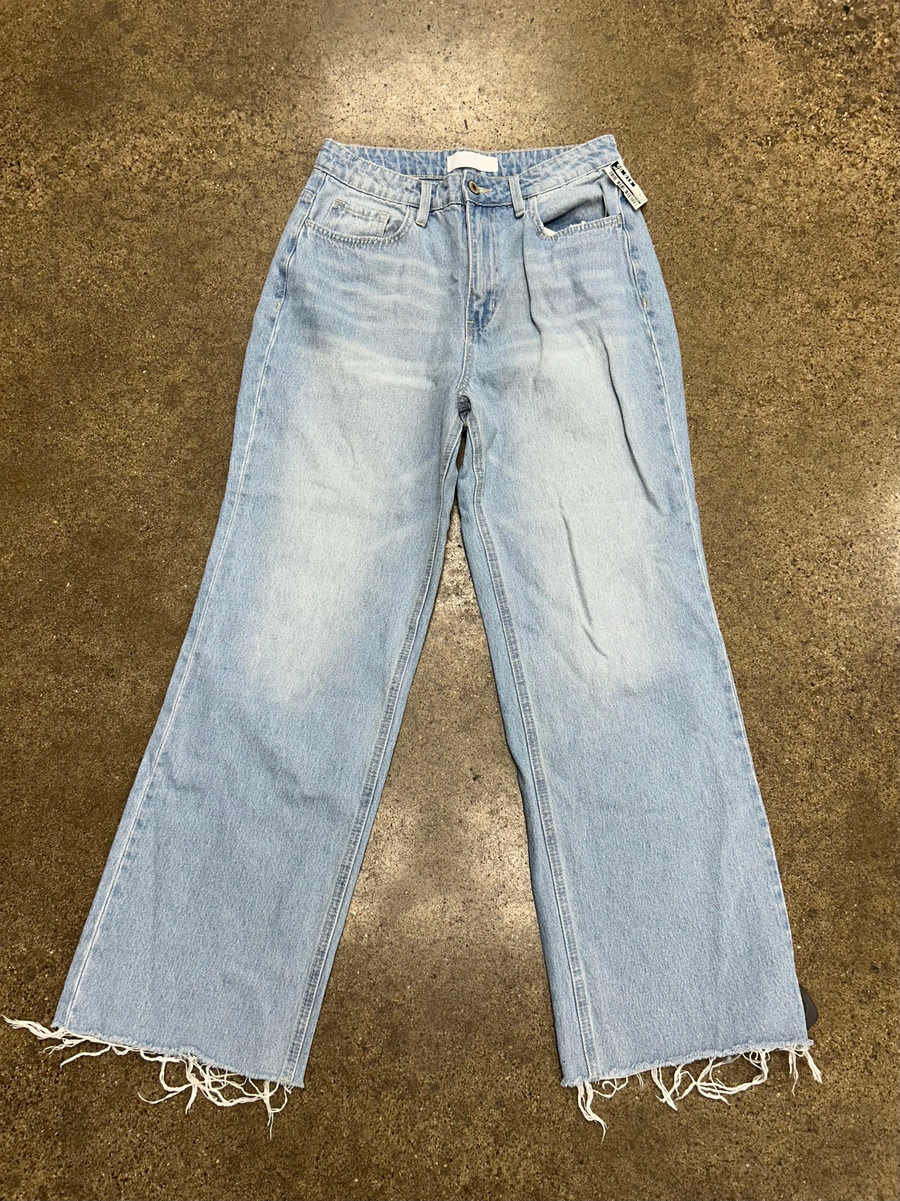 Jeans Straight By Vervet In Blue Denim, Size:6