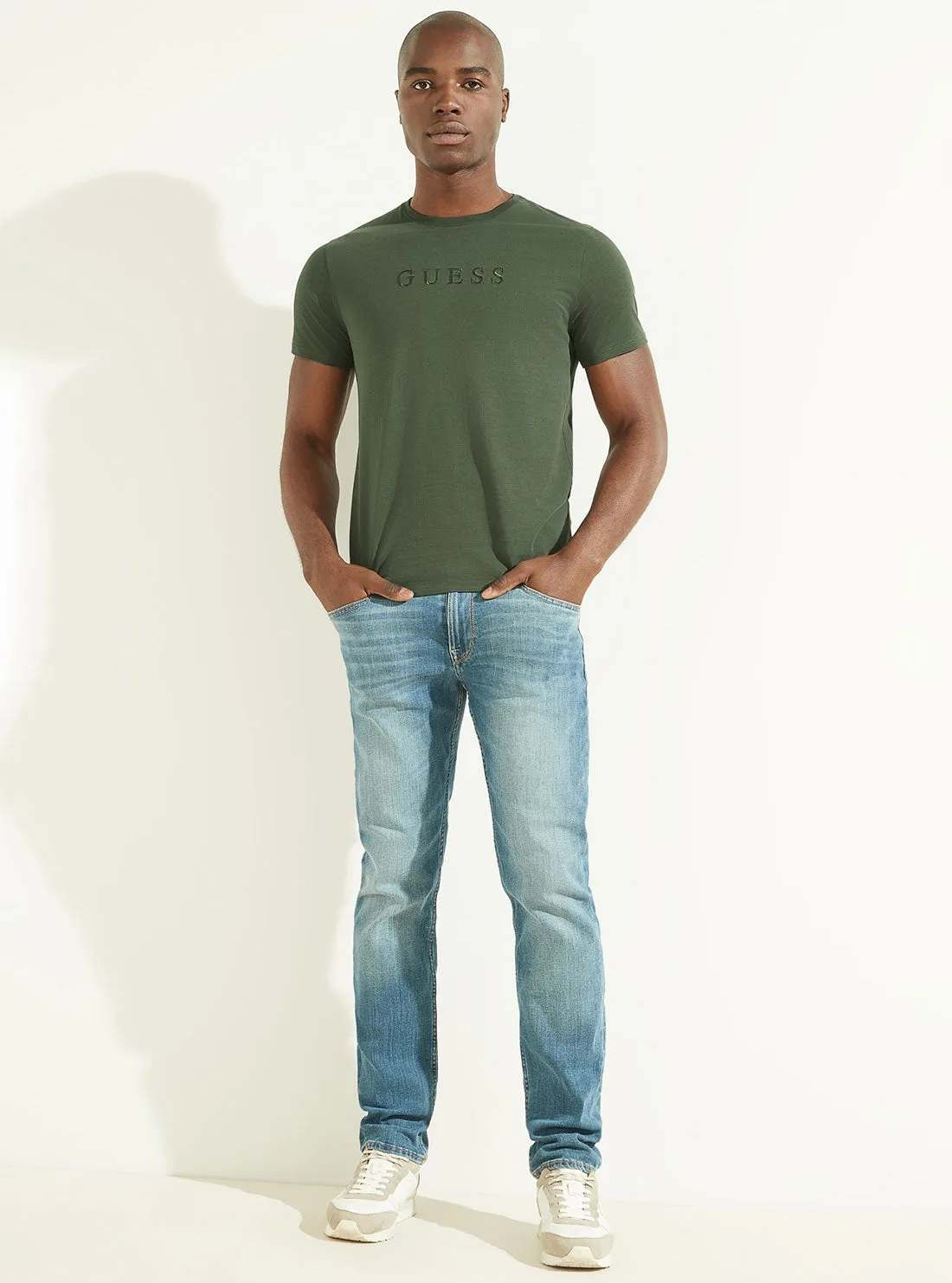 Jungle Green Pima Logo T-Shirt