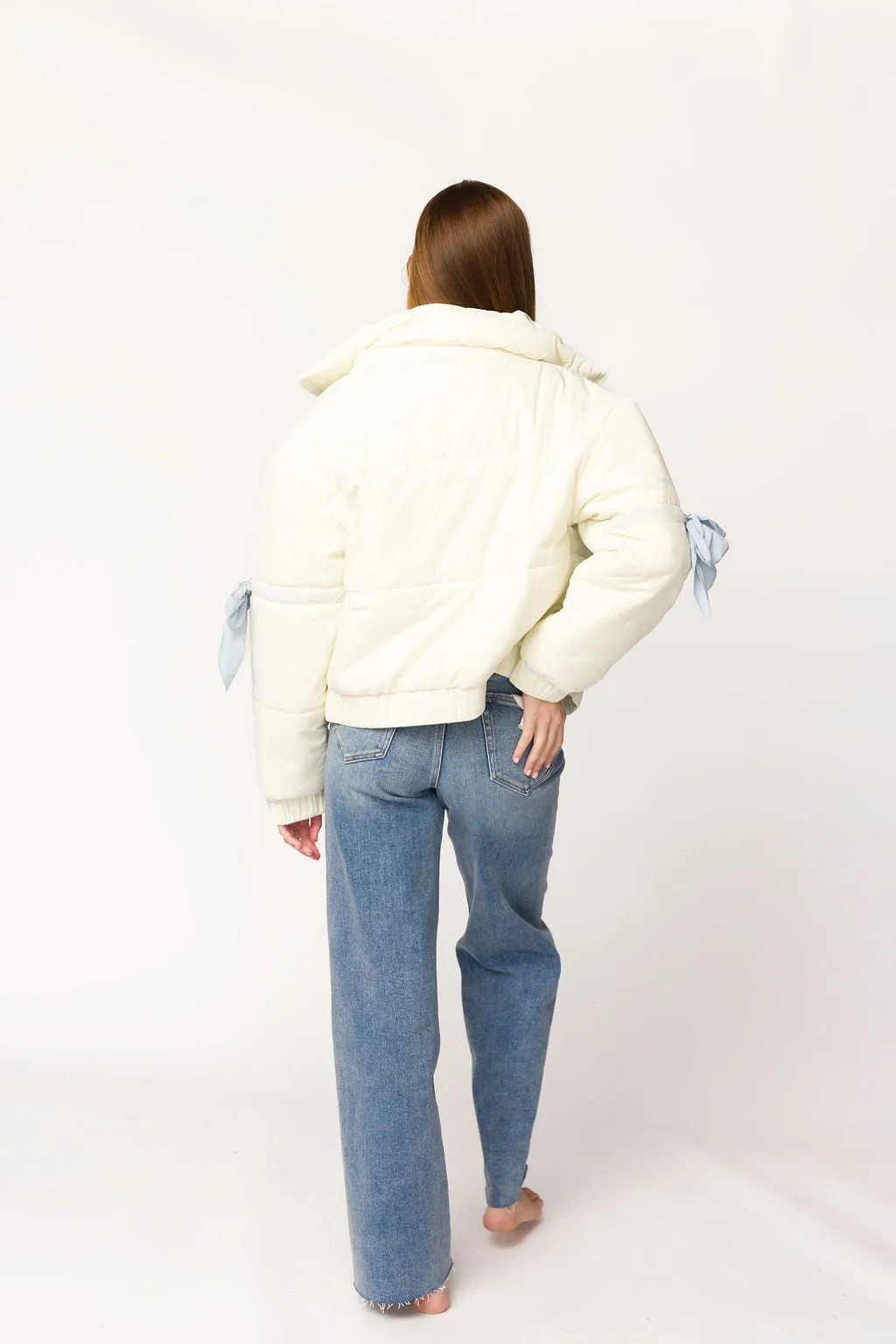 Logan 31” Inseam High Waist Dad Jean in Medium-Light