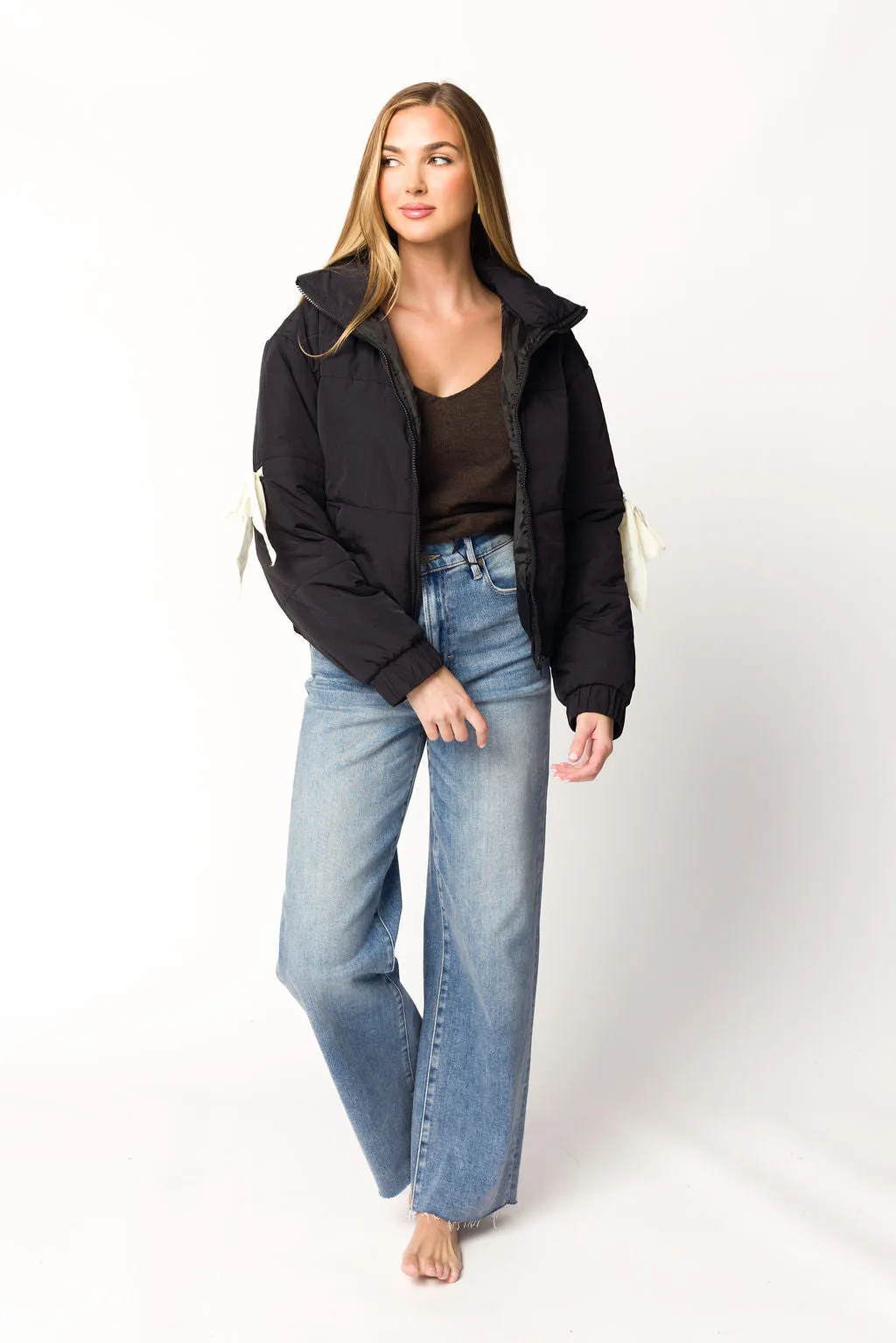 Logan 31” Inseam High Waist Dad Jean in Medium-Light