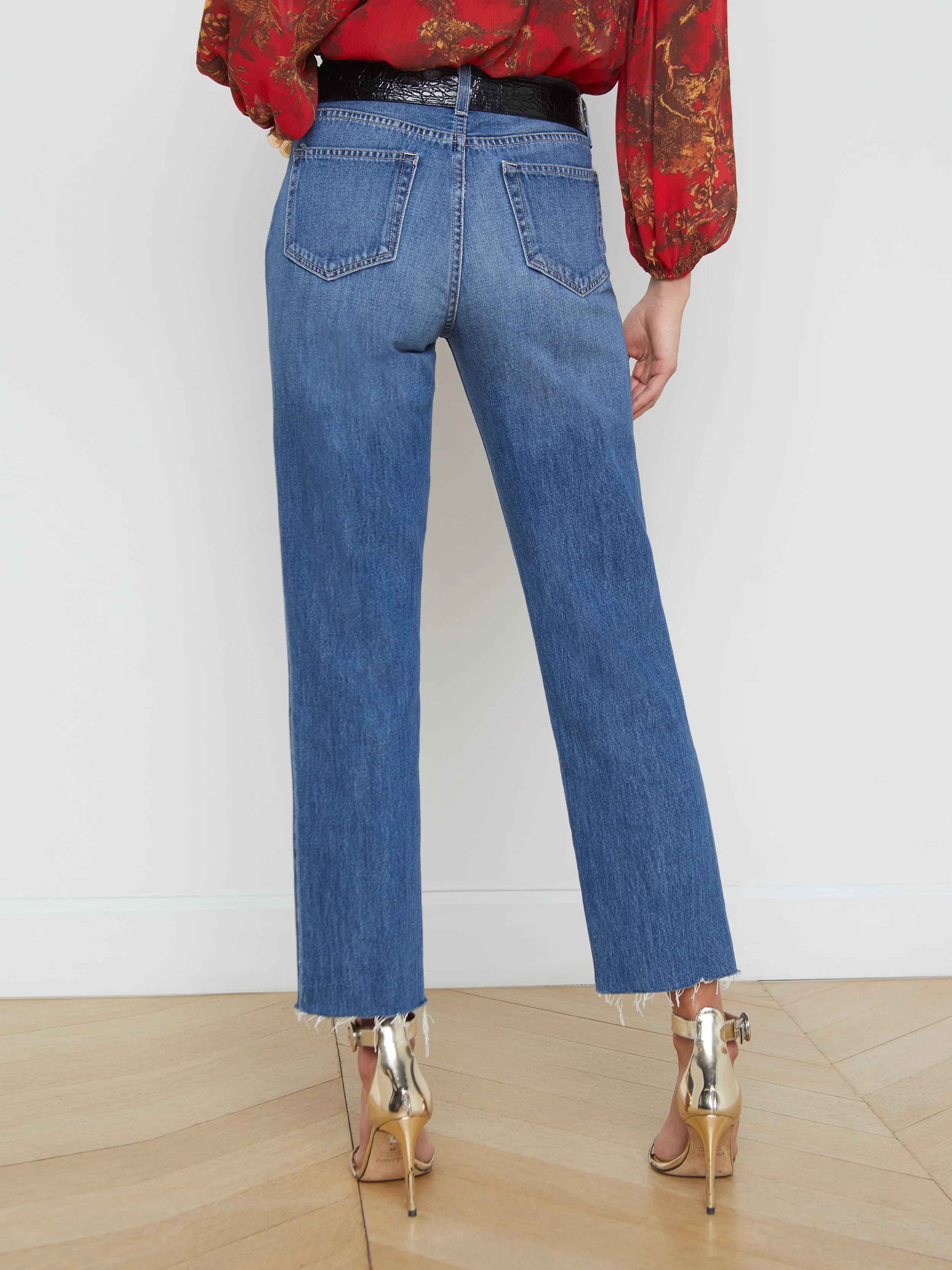 Milana Slouchy Stovepipe Jean