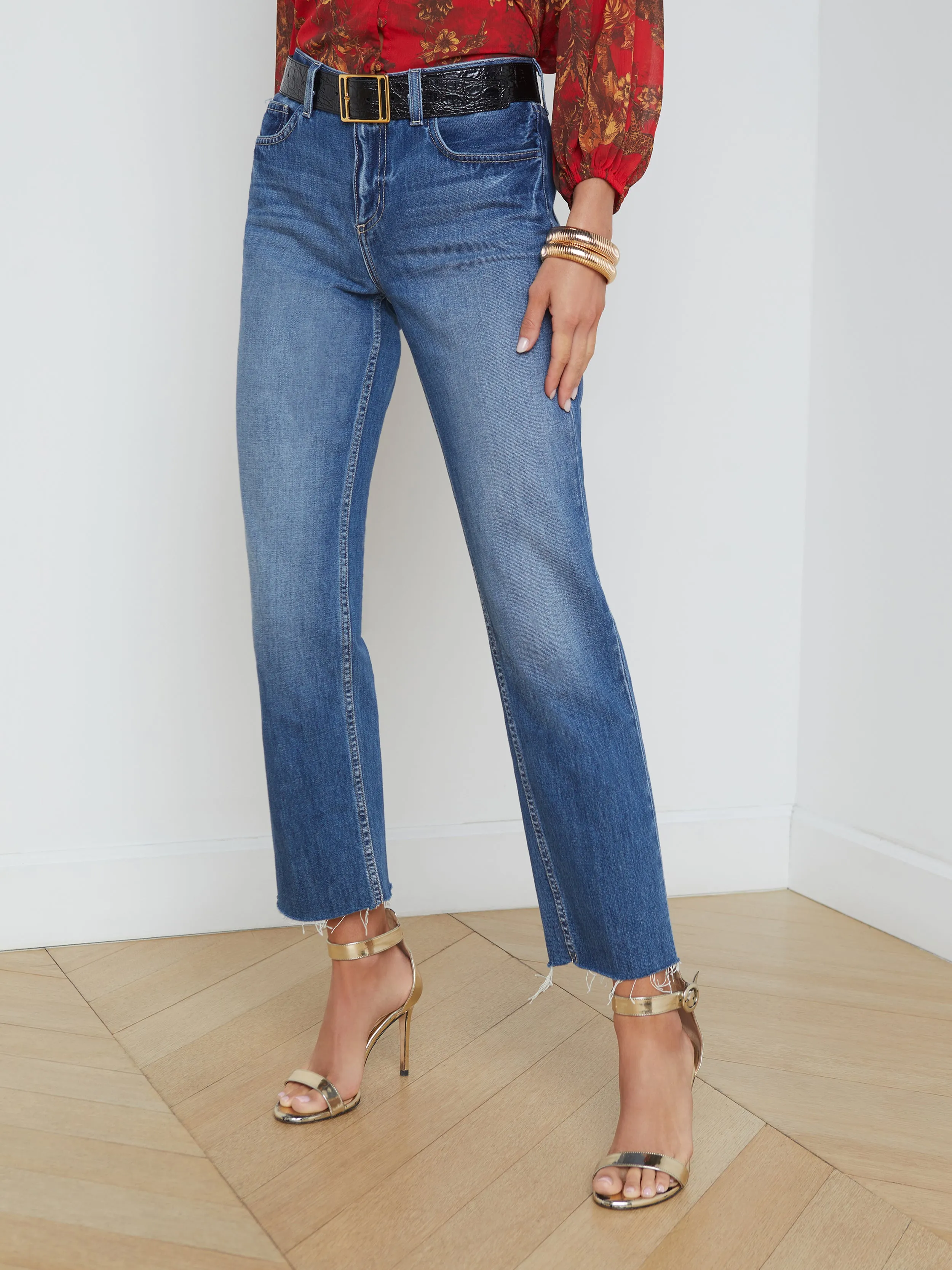 Milana Slouchy Stovepipe Jean