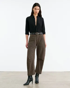 Nili Lotan - Vintage Railroad Stripe Shon Jean