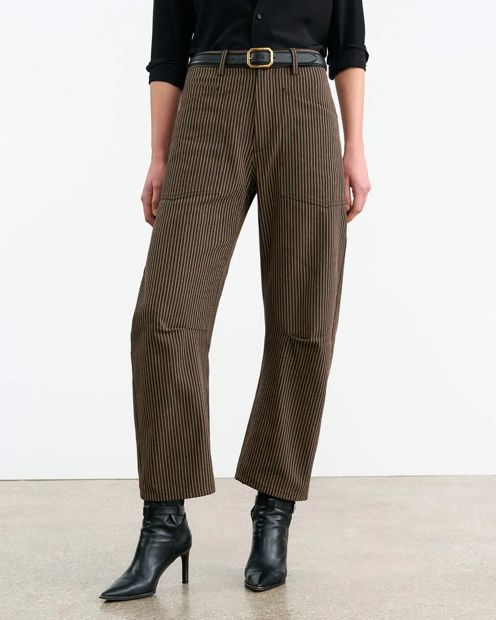 Nili Lotan - Vintage Railroad Stripe Shon Jean