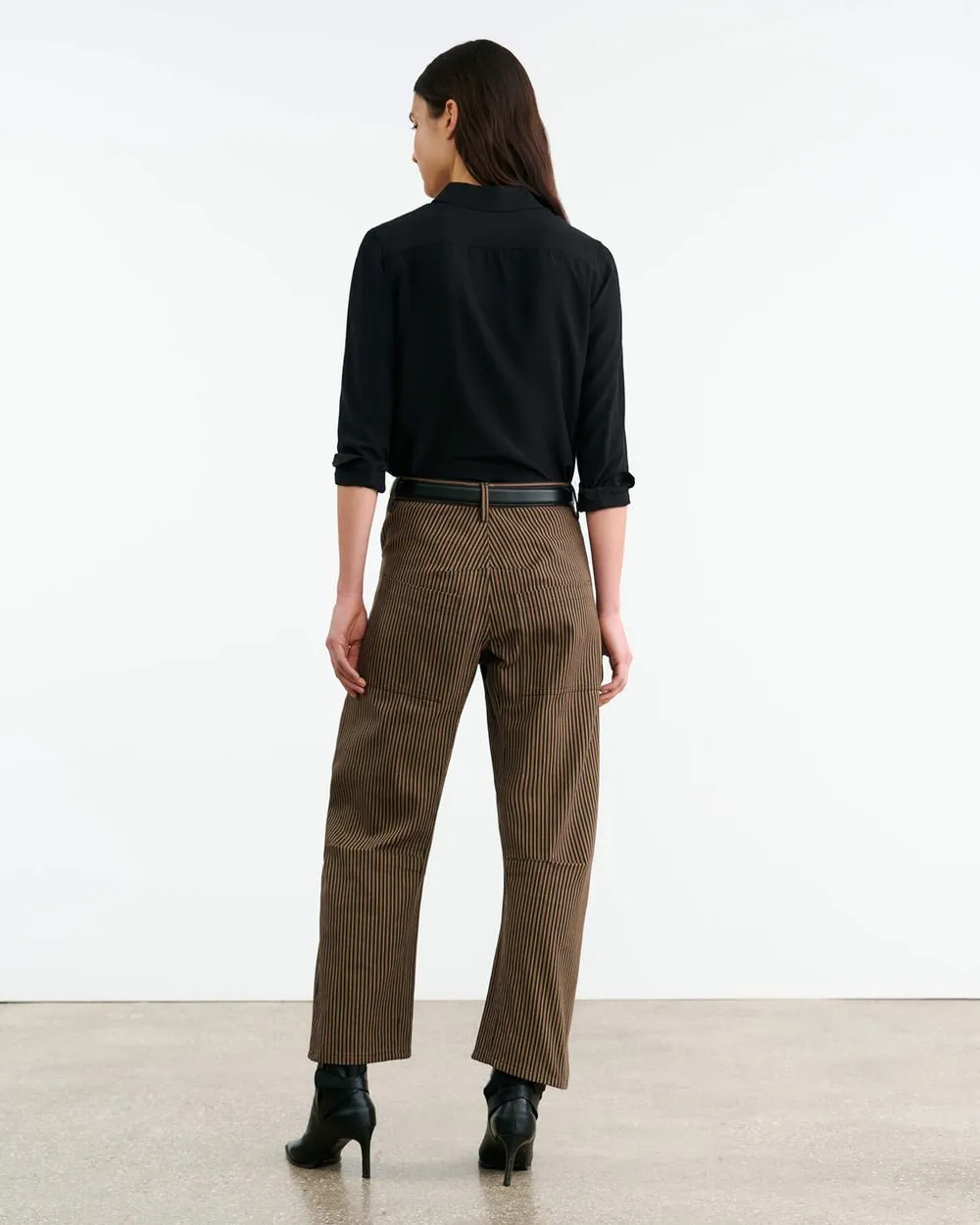 Nili Lotan - Vintage Railroad Stripe Shon Jean
