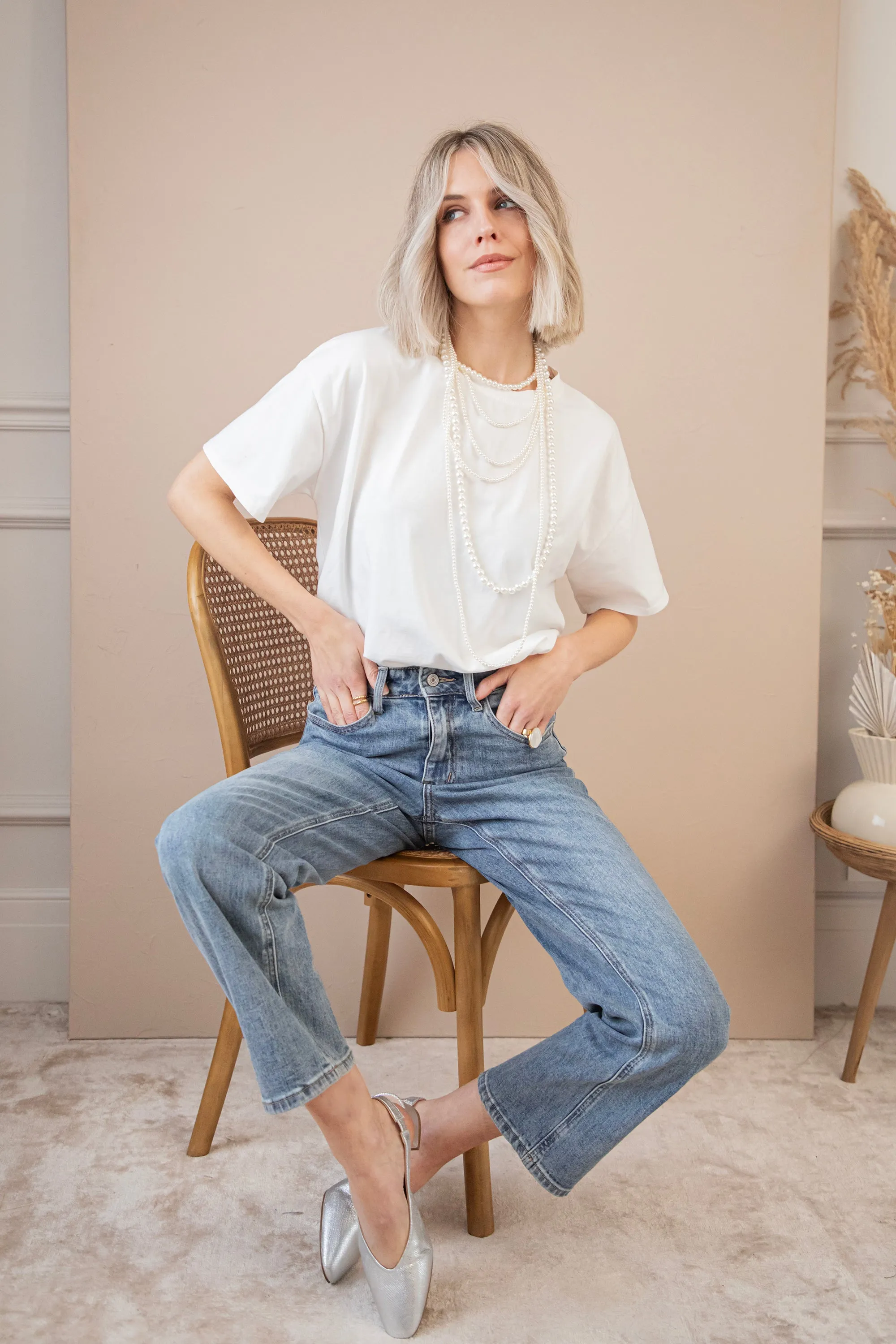 Nothing More, Nothing Less Blue - Jeans