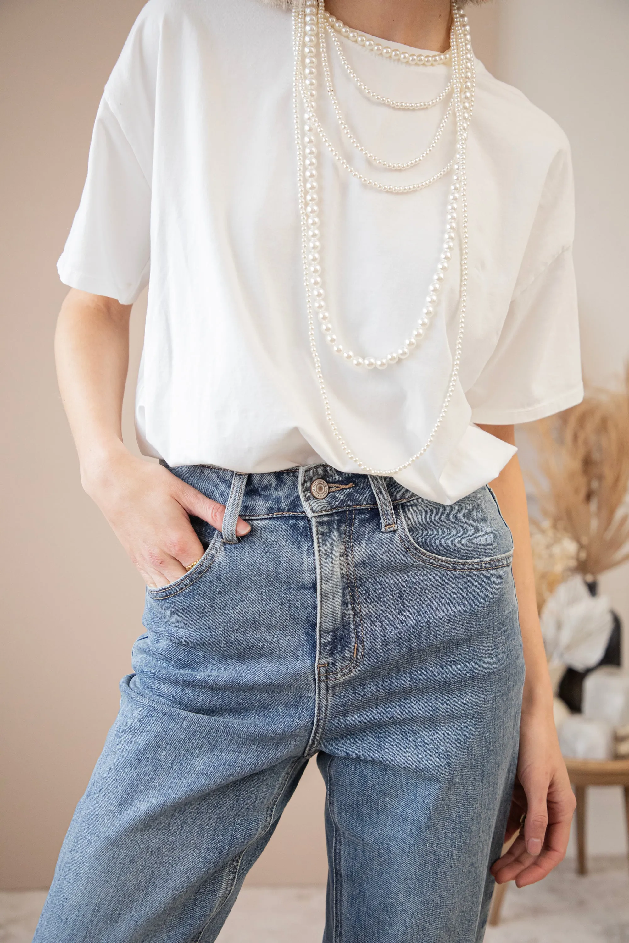 Nothing More, Nothing Less Blue - Jeans