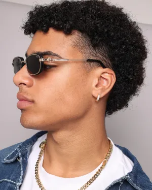 Nuqe Maverick Sunglasses Black/Gold