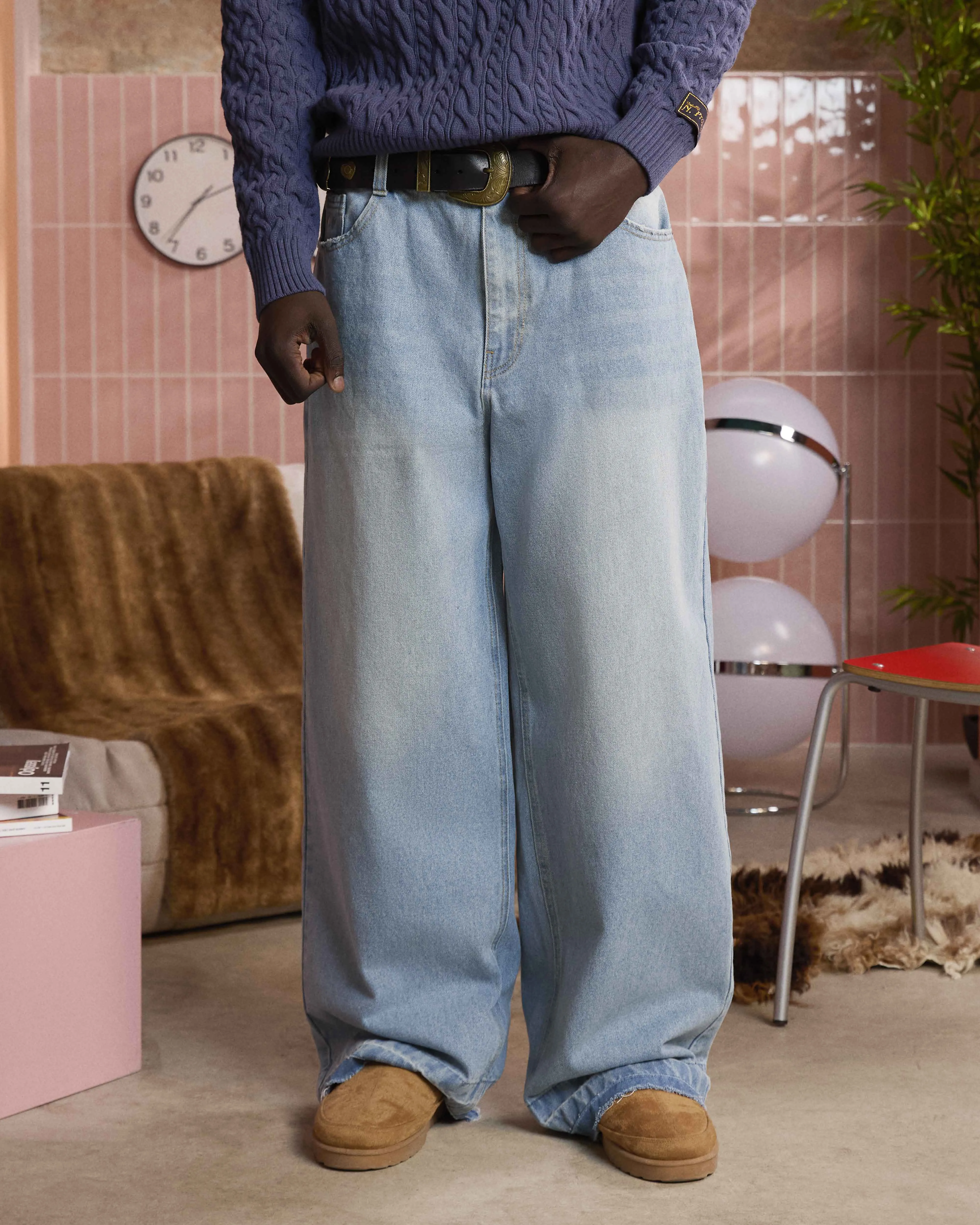 Old Baggy Jeans Blue