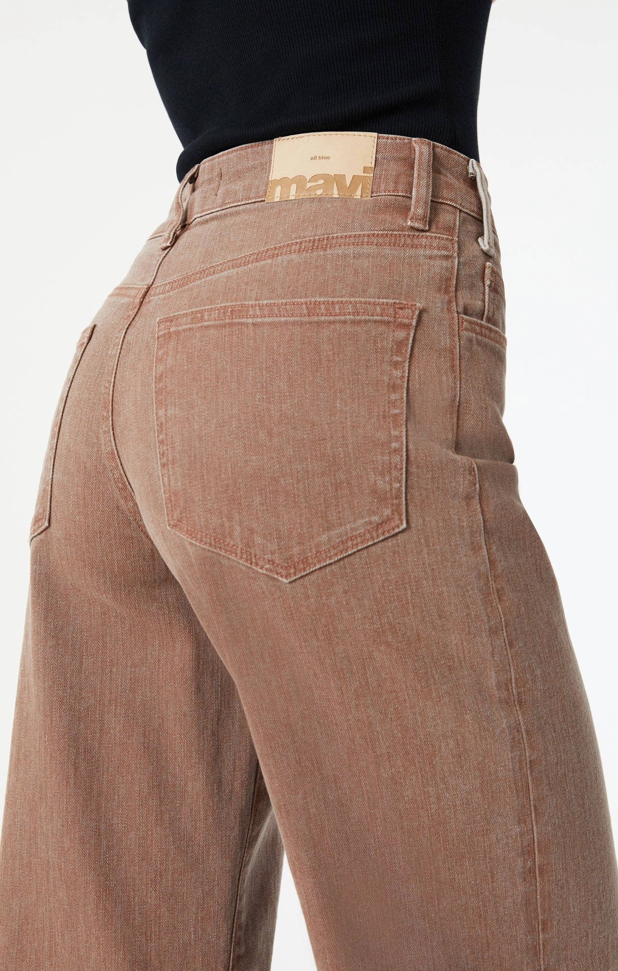 PALOMA WIDE LEG IN ROSE NATURAL DYE