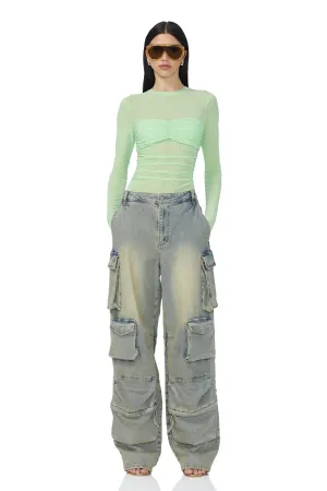 Parker Baggy Cargo Pant - Mellow Tint Wash