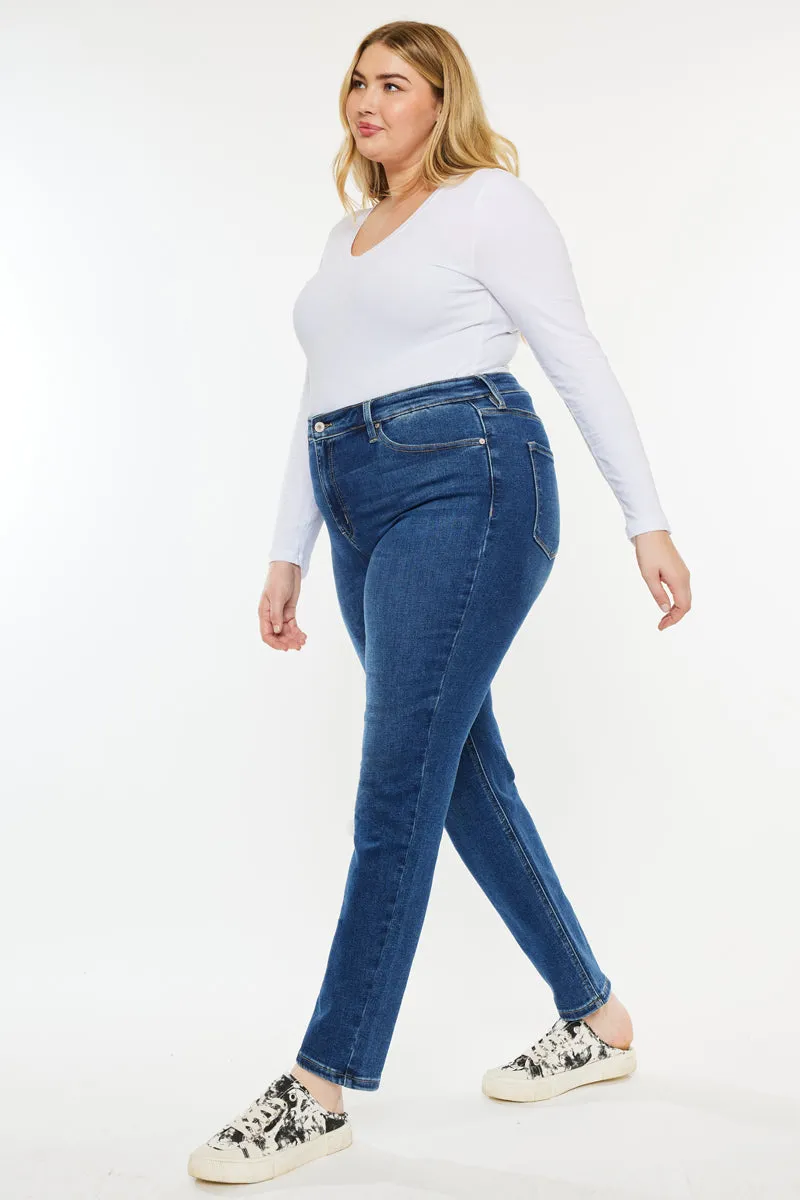 Peggy  High Rise Cigarette Leg Jeans (Plus Size)