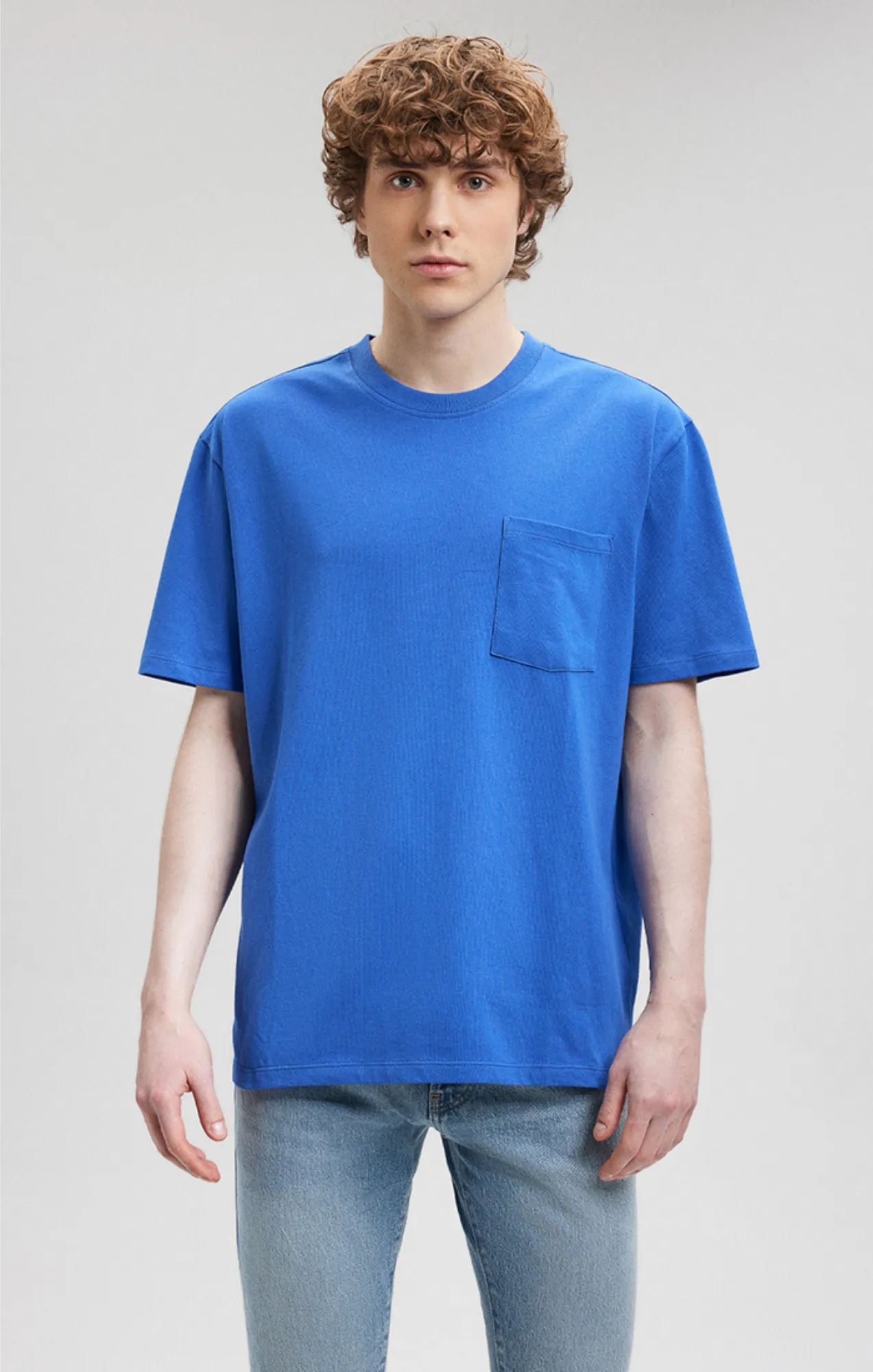 POCKET T-SHIRT IN NEBULAS BLUE