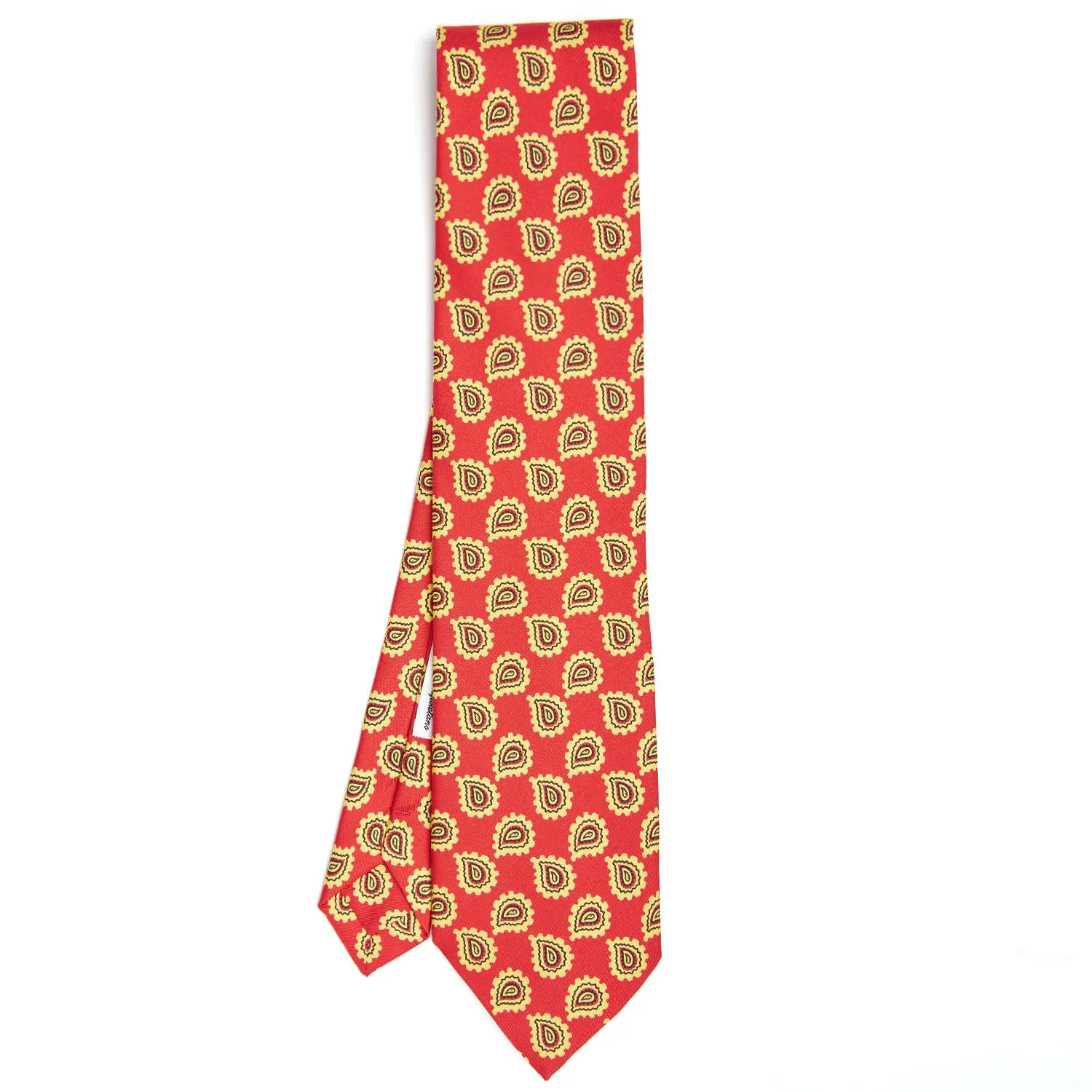 RED SILK TIE