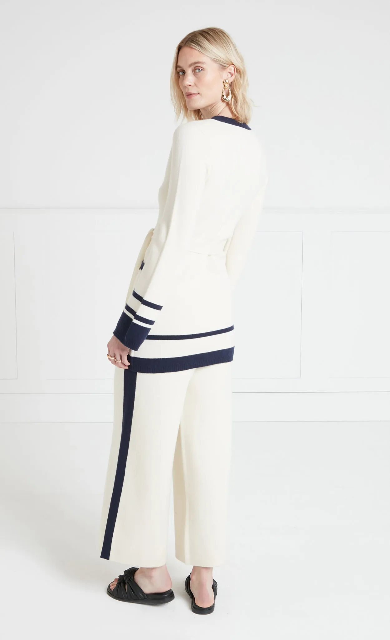 Ribera Knit Jacket - Ivory