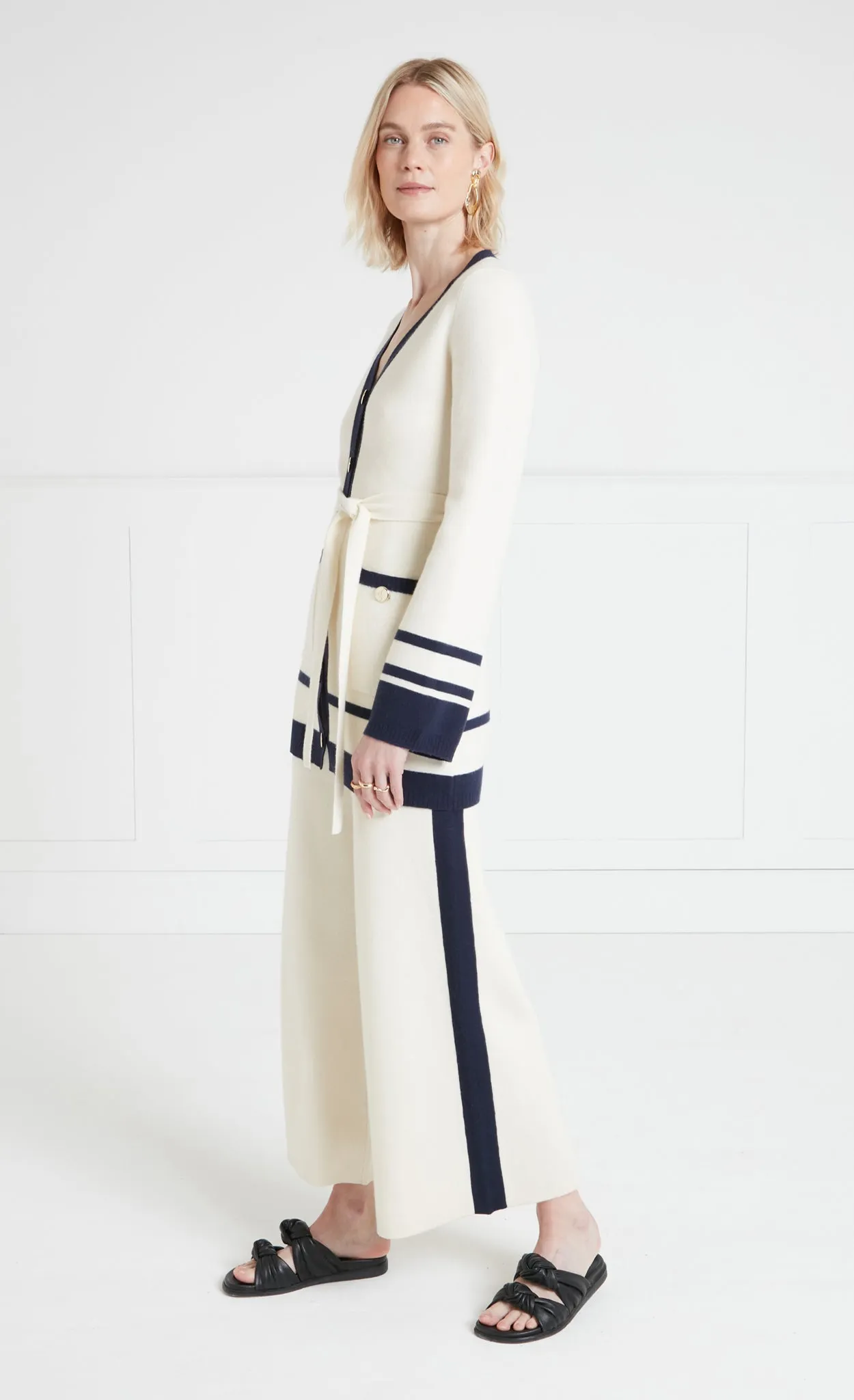 Ribera Knit Jacket - Ivory
