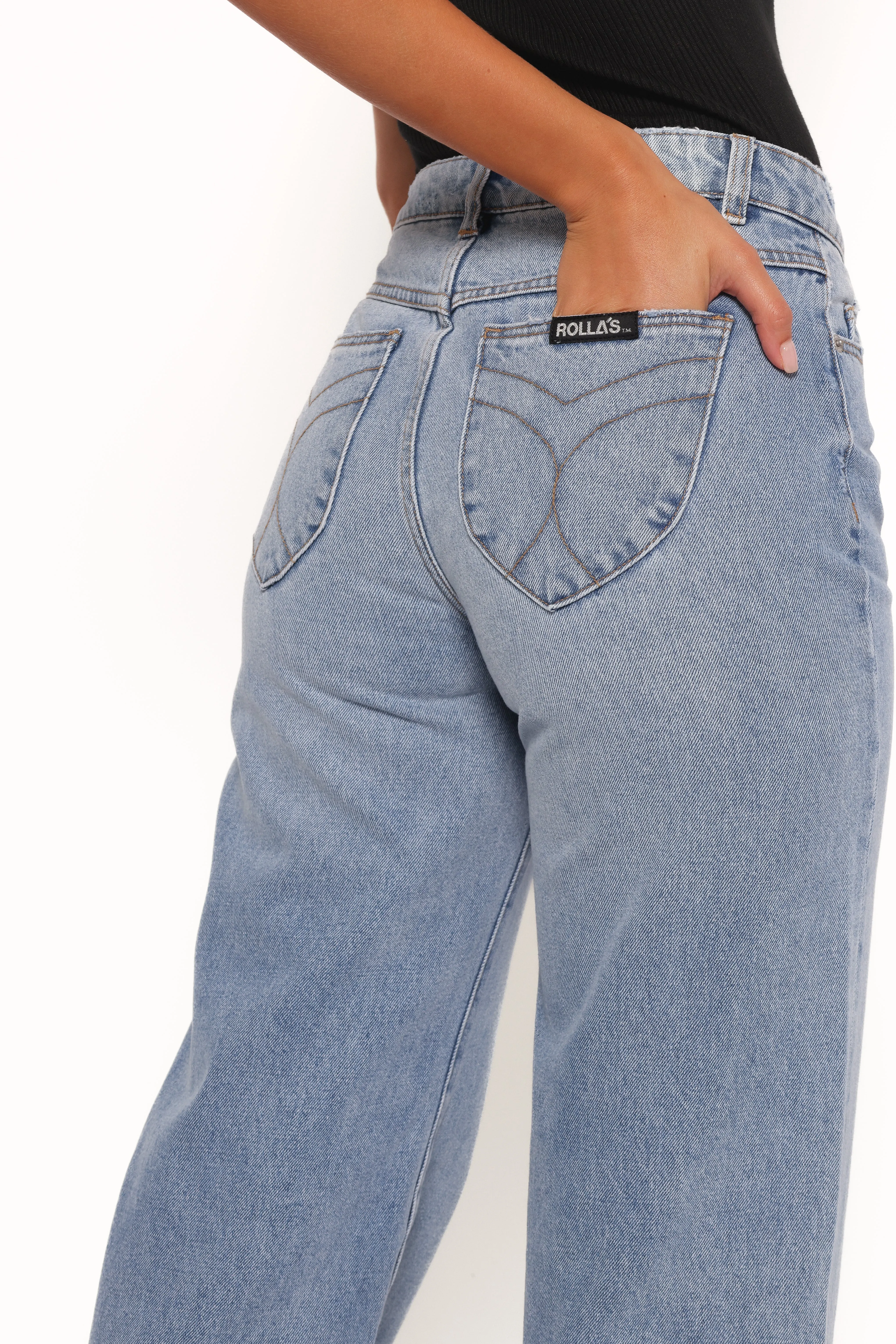 Rollas Kate Baggy - 90s Blue