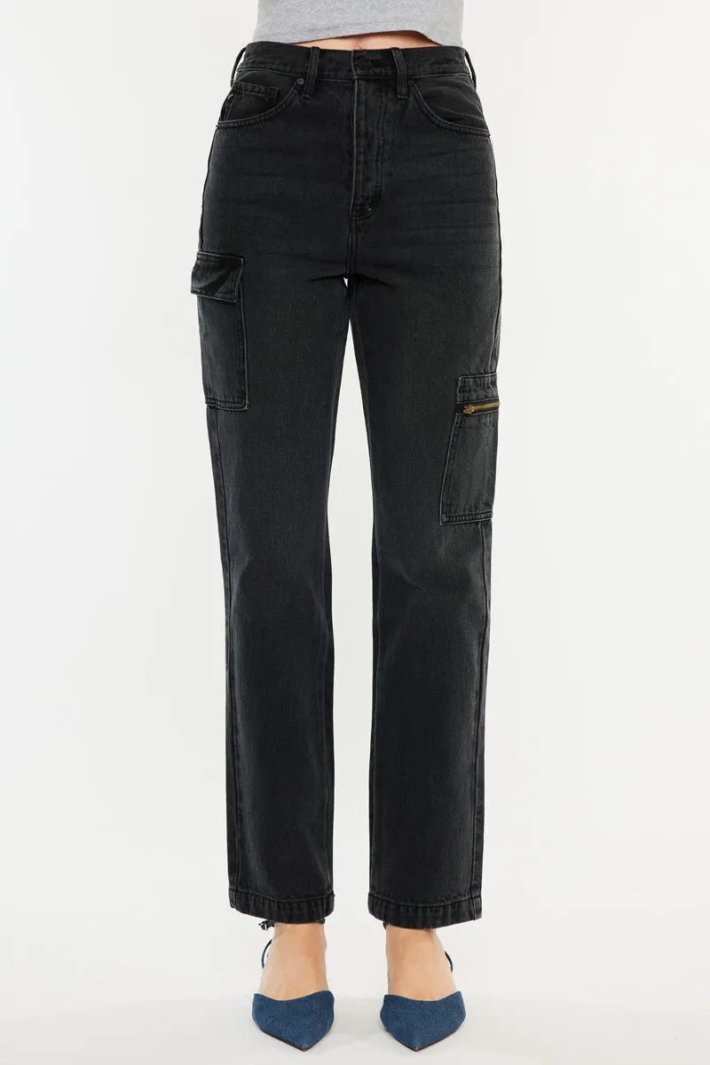 Semarea Ultra High Rise 90's Straight Leg Jeans