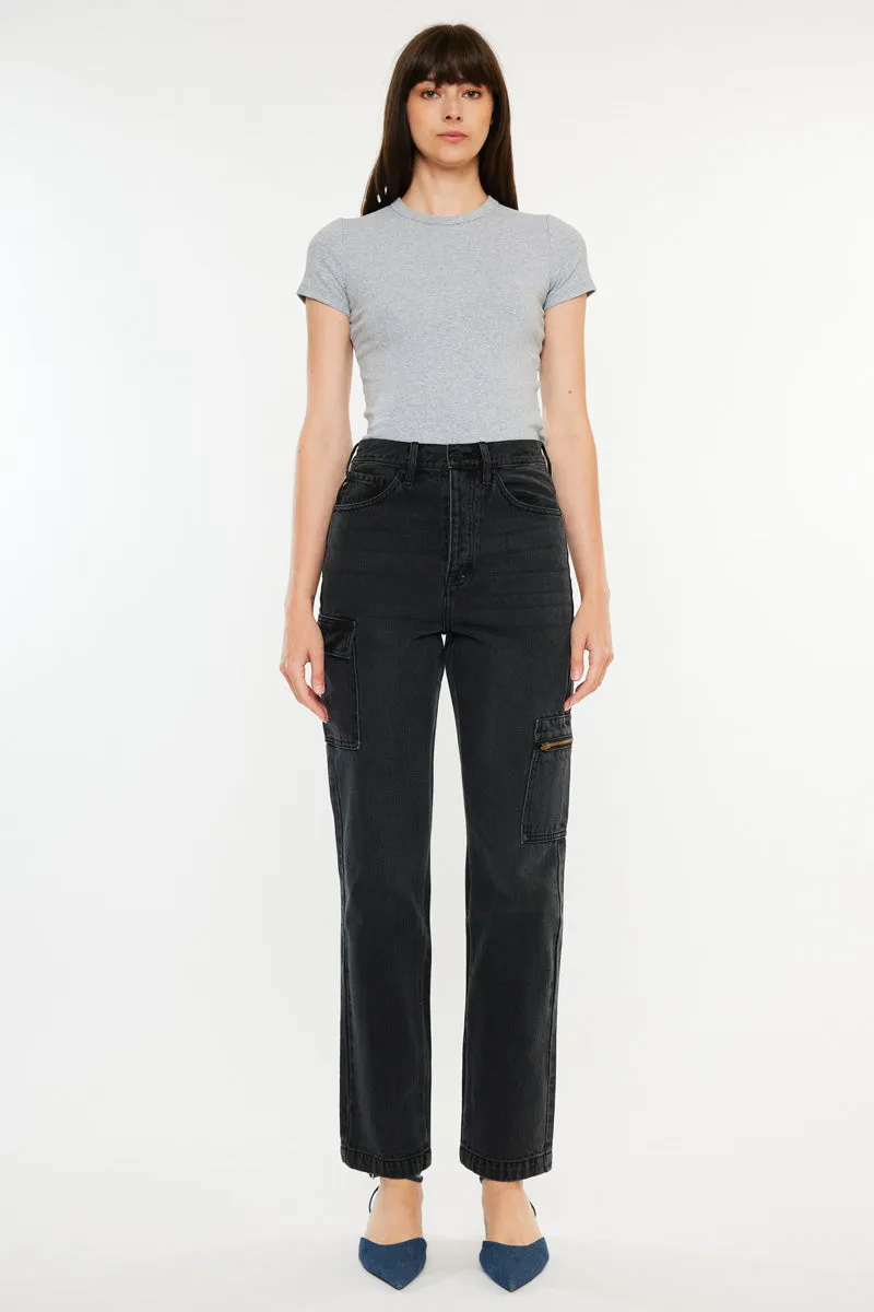 Semarea Ultra High Rise 90's Straight Leg Jeans