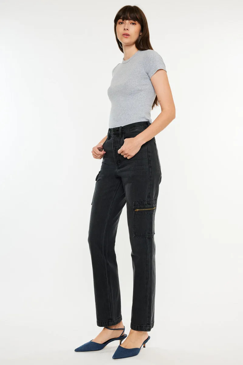Semarea Ultra High Rise 90's Straight Leg Jeans
