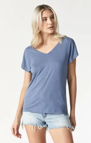 SHORT SLEEVE T-SHIRT IN BLUE HORIZON