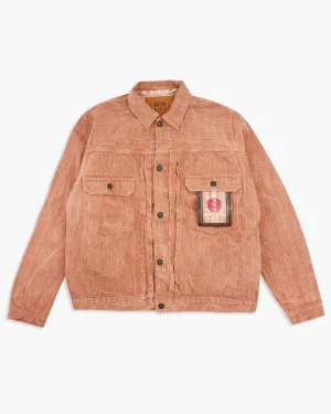 Studio D'Artisan SP-109 45th Anniversary Kakishibu 'Extreme Denim' 16oz Type II Selvedge Denim Jacket - Onewash