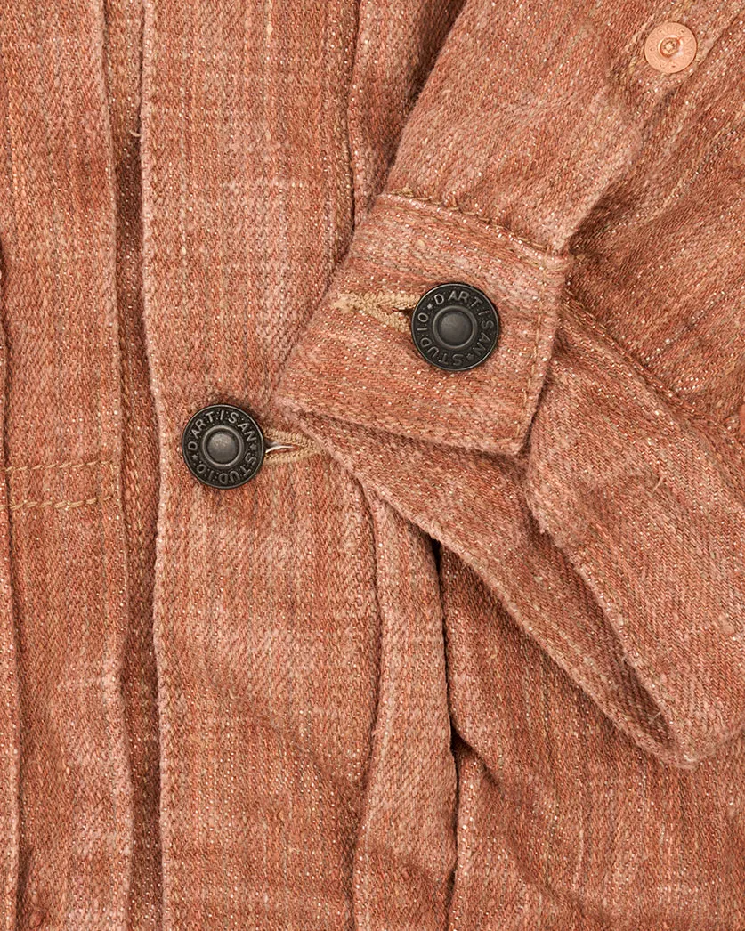 Studio D'Artisan SP-109 45th Anniversary Kakishibu 'Extreme Denim' 16oz Type II Selvedge Denim Jacket - Onewash