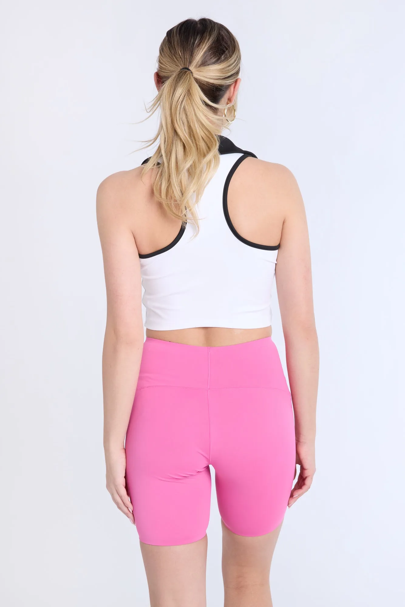Super Smooth High Rise 7 Bike Shorts