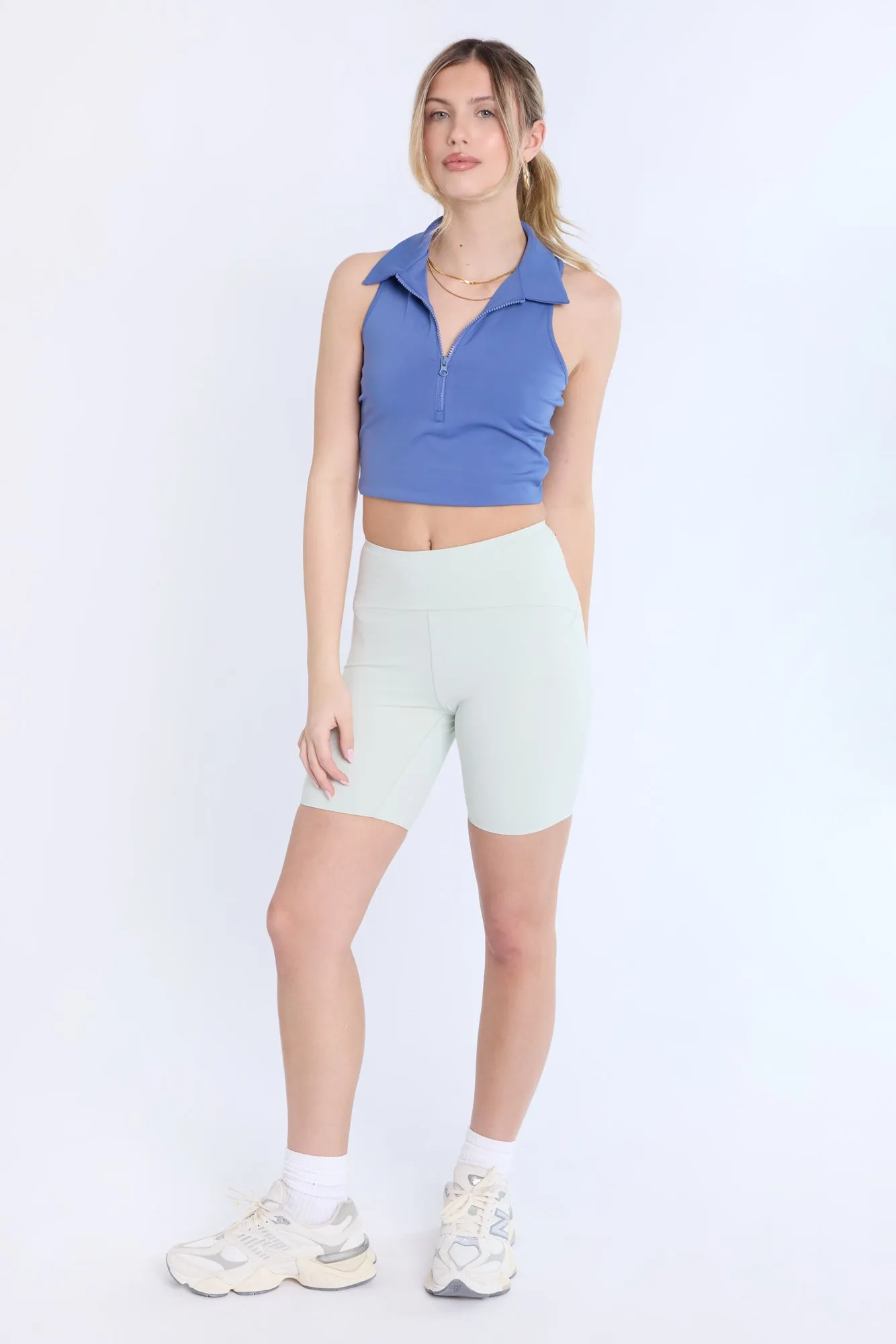 Super Smooth High Rise 7 Bike Shorts