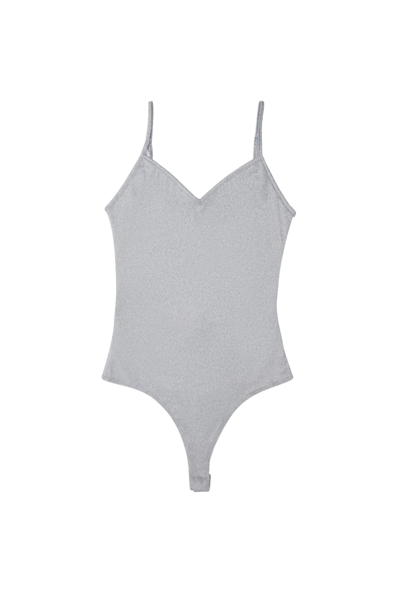Super Soft Ribbed Cross-Back Bodysuit