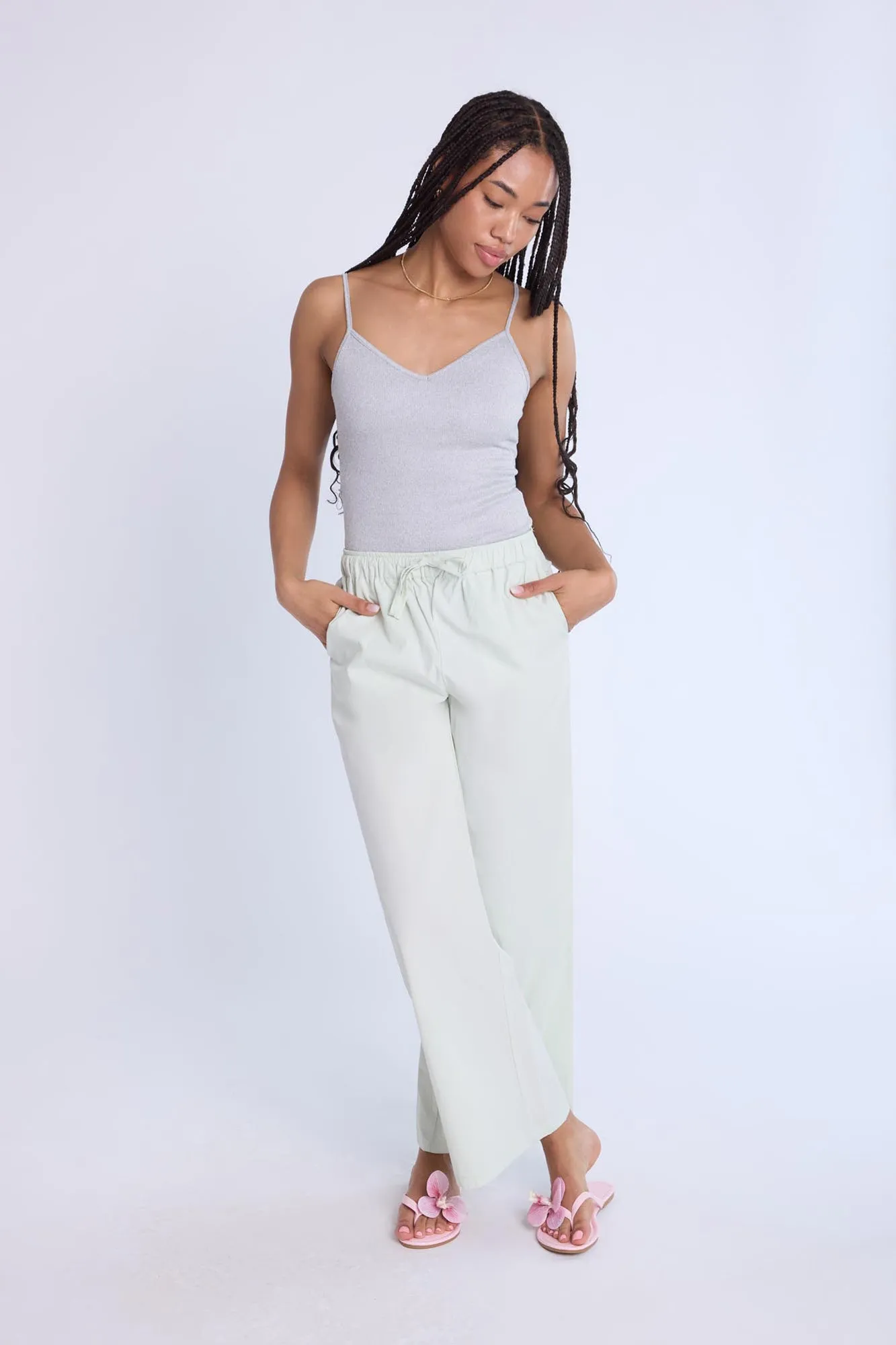 Super Soft Ribbed Cross-Back Bodysuit