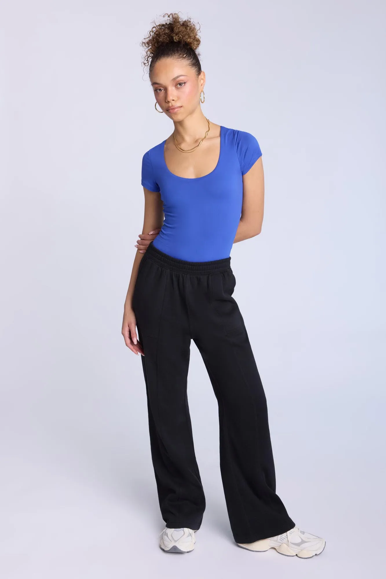 Super Soft Scoop Neck Bodysuit