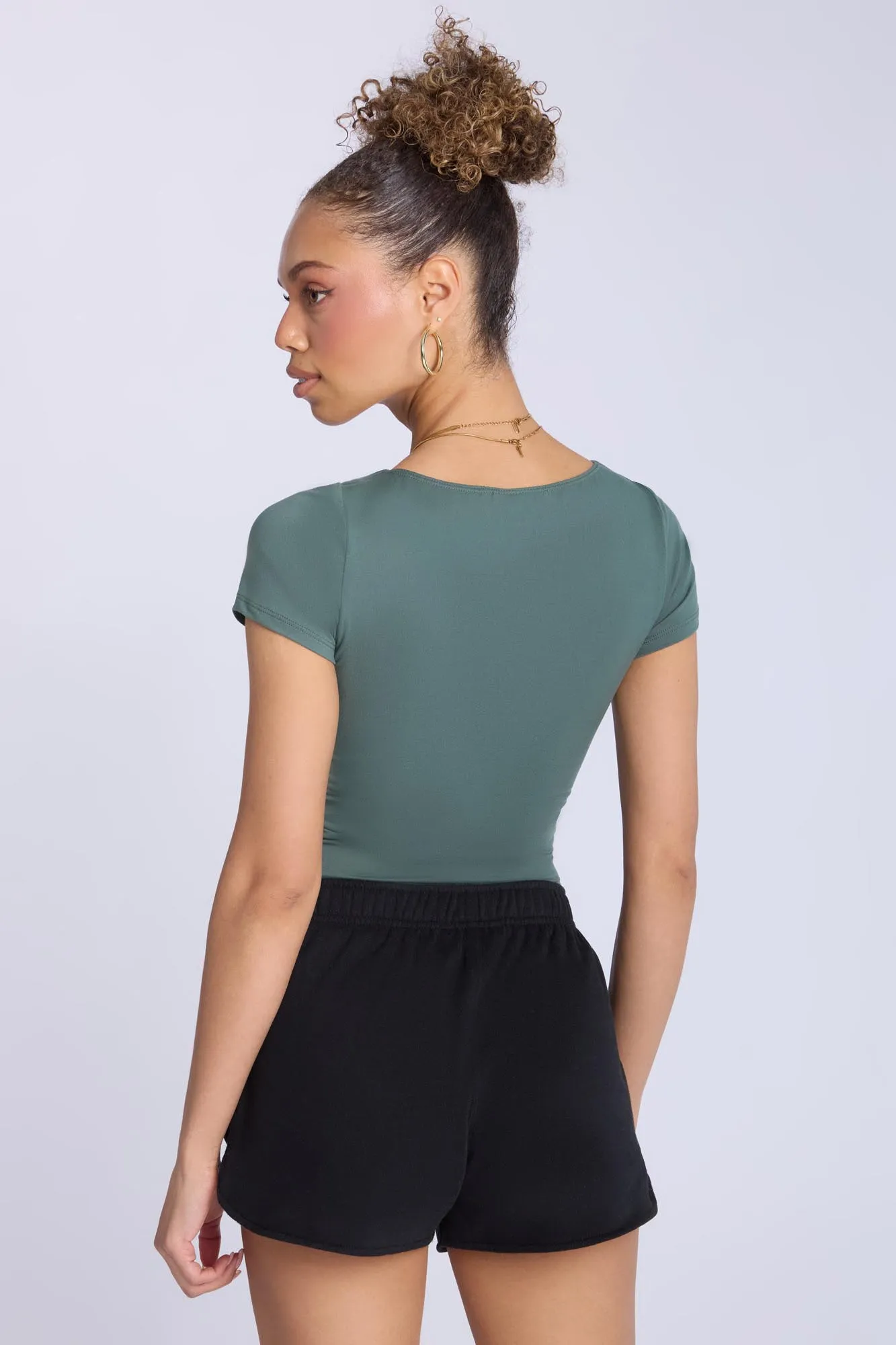 Super Soft Scoop Neck Bodysuit