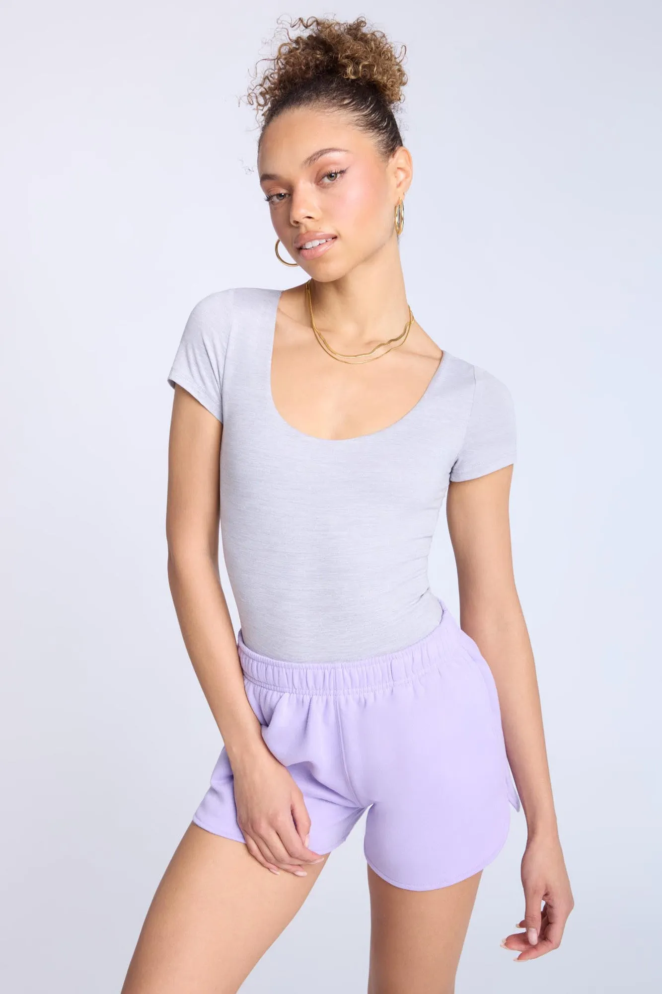 Super Soft Scoop Neck Bodysuit