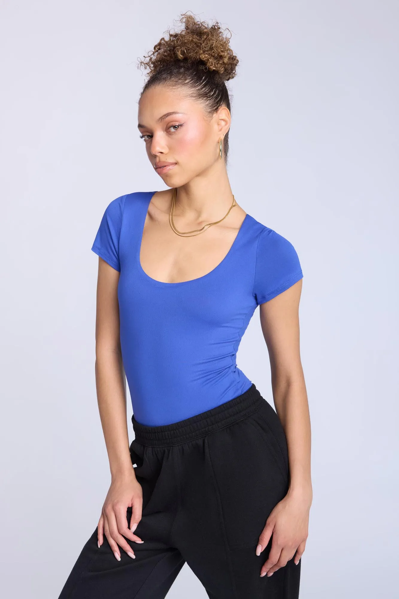 Super Soft Scoop Neck Bodysuit