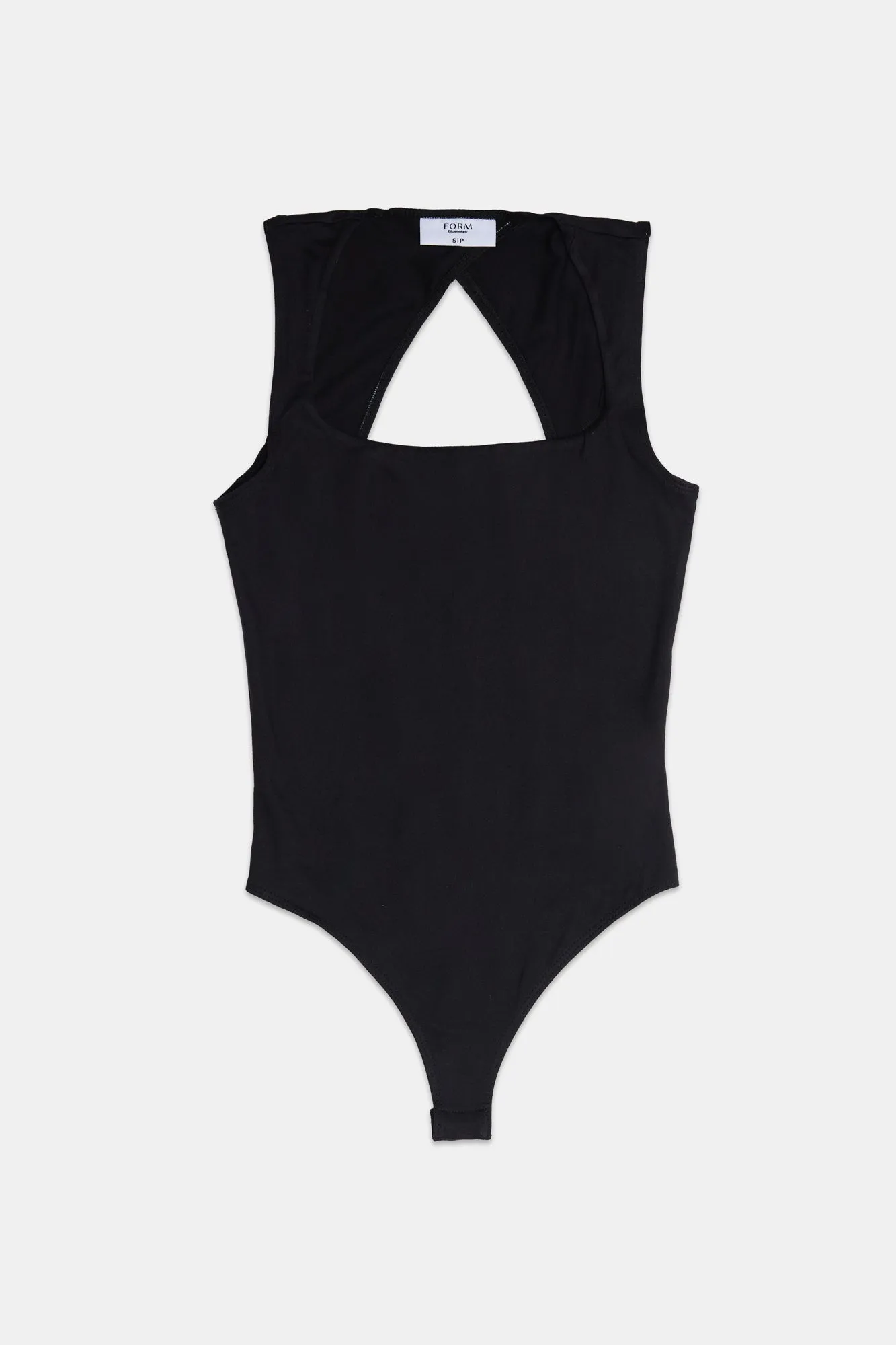 Super Soft Square Neck Open-Back Bodysuit