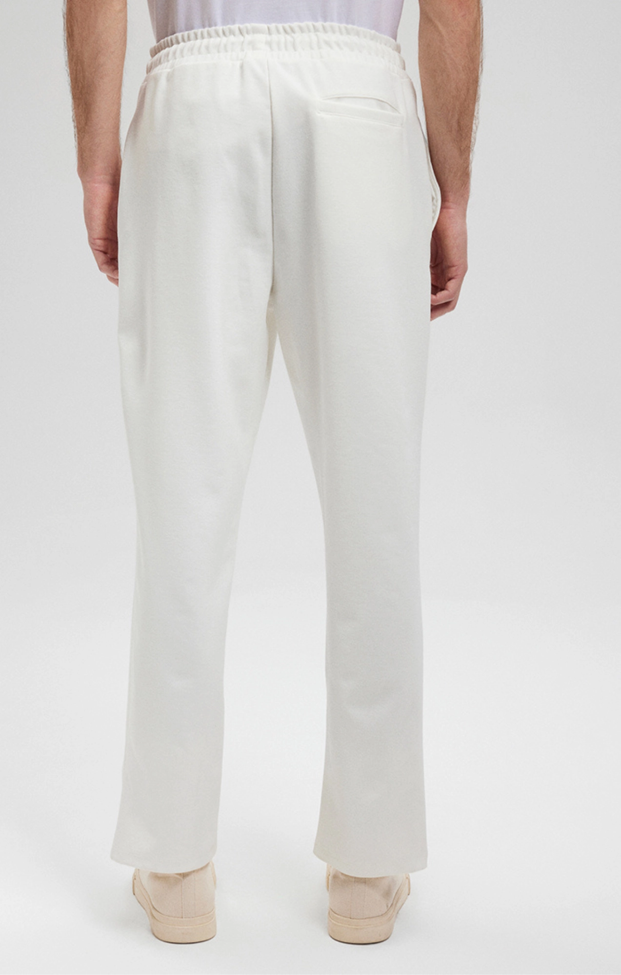 SWEATPANTS IN ANTIQUE WHITE