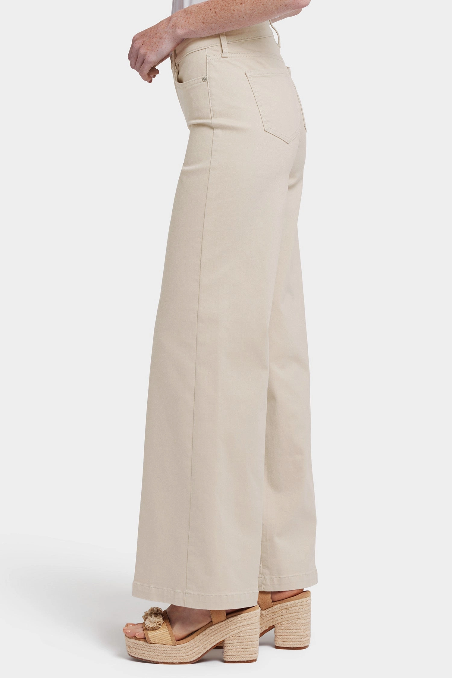 Teresa Wide Leg Jeans - Feather