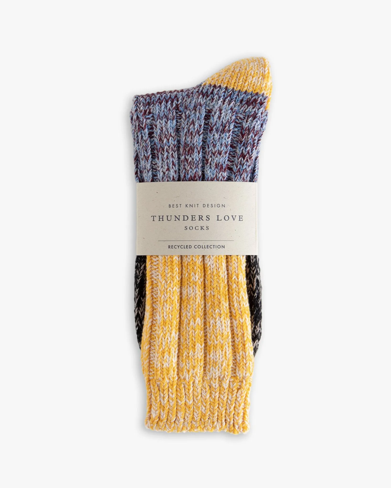 Thunders Love Charlie Collection Socks - Yellow