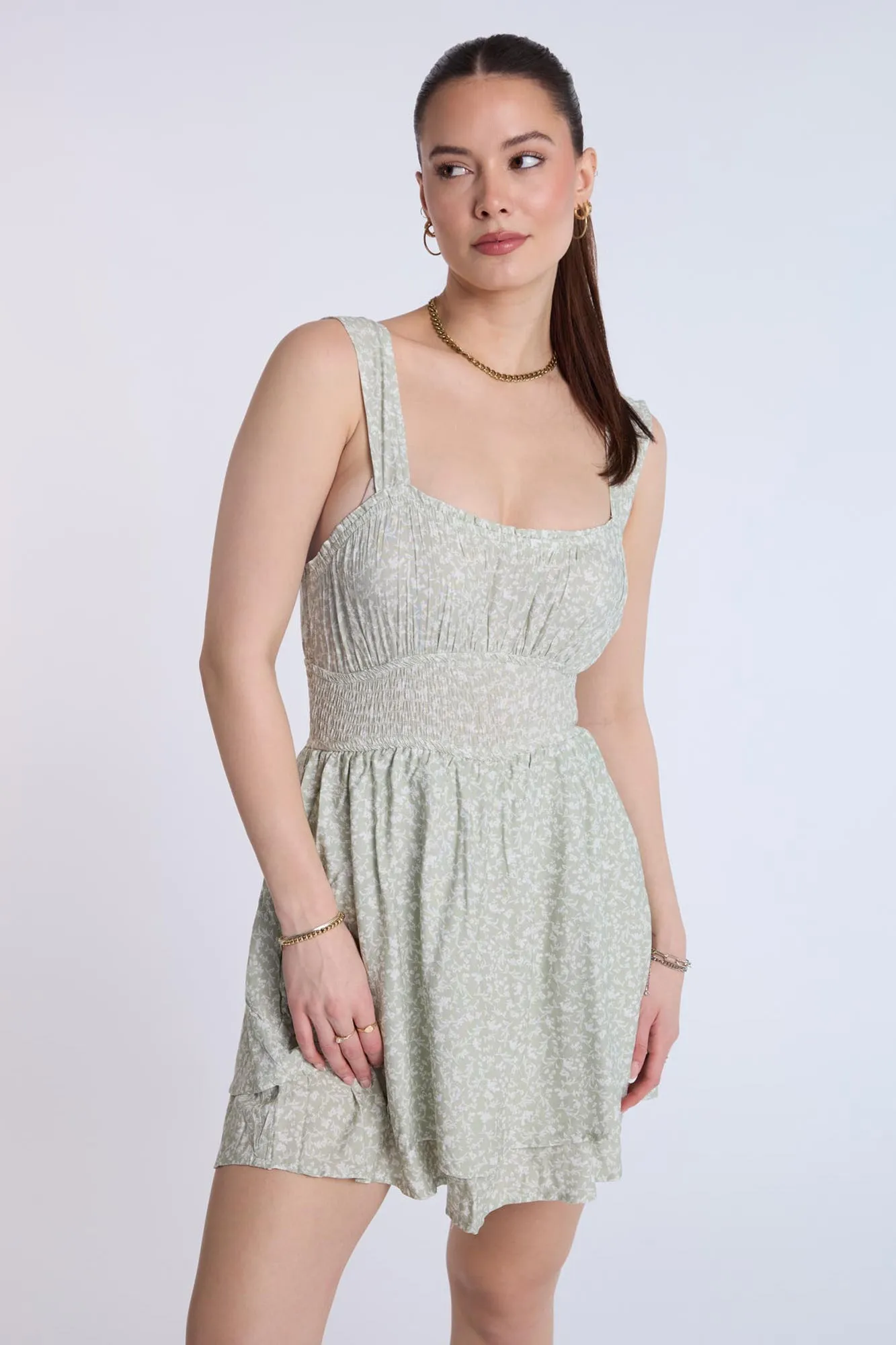 Tiered Skort Dress