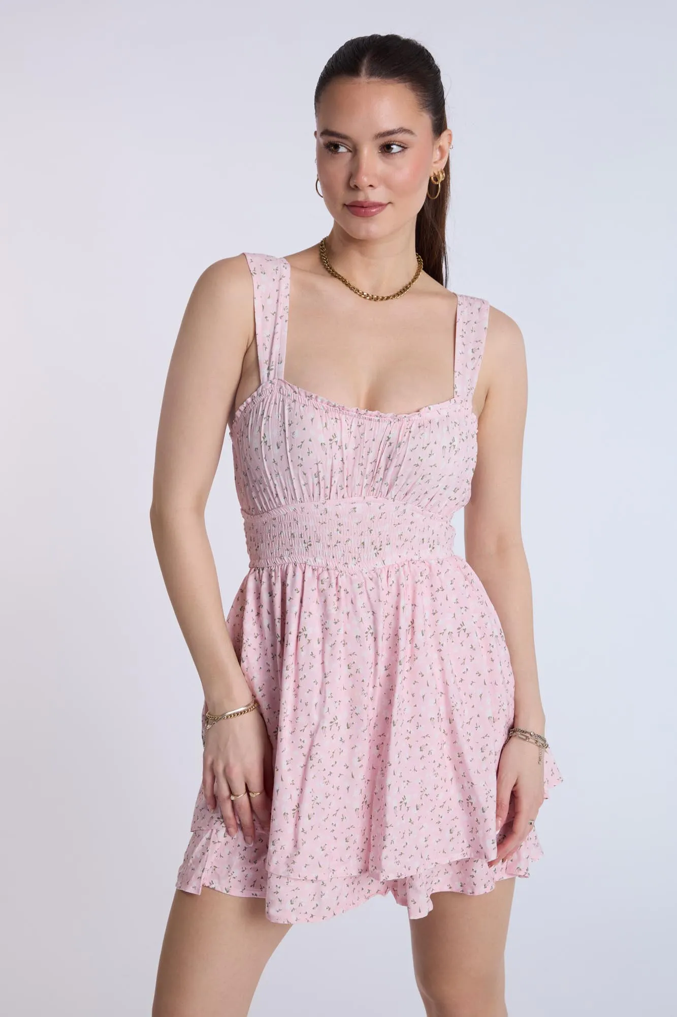 Tiered Skort Dress