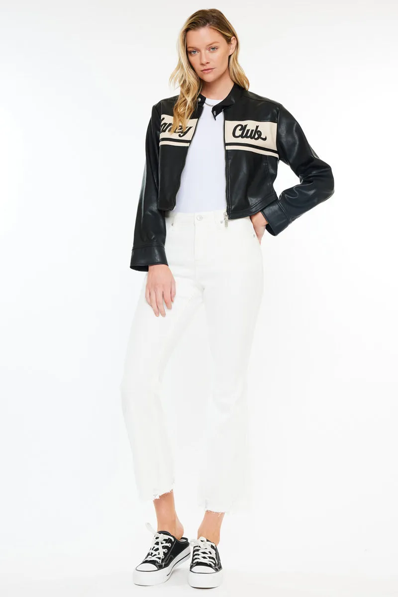 Volumina High Rise Crop Bootcut