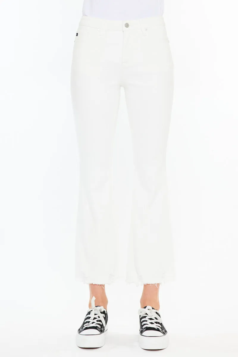Volumina High Rise Crop Bootcut