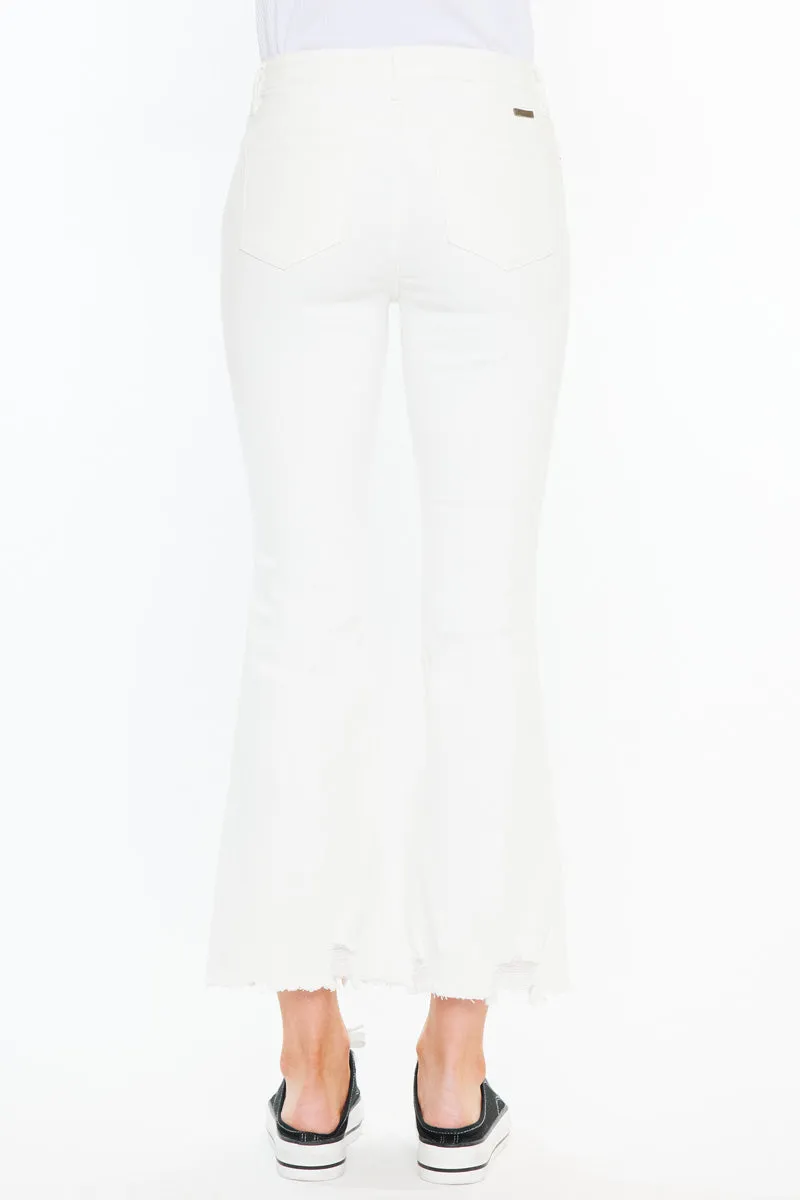 Volumina High Rise Crop Bootcut