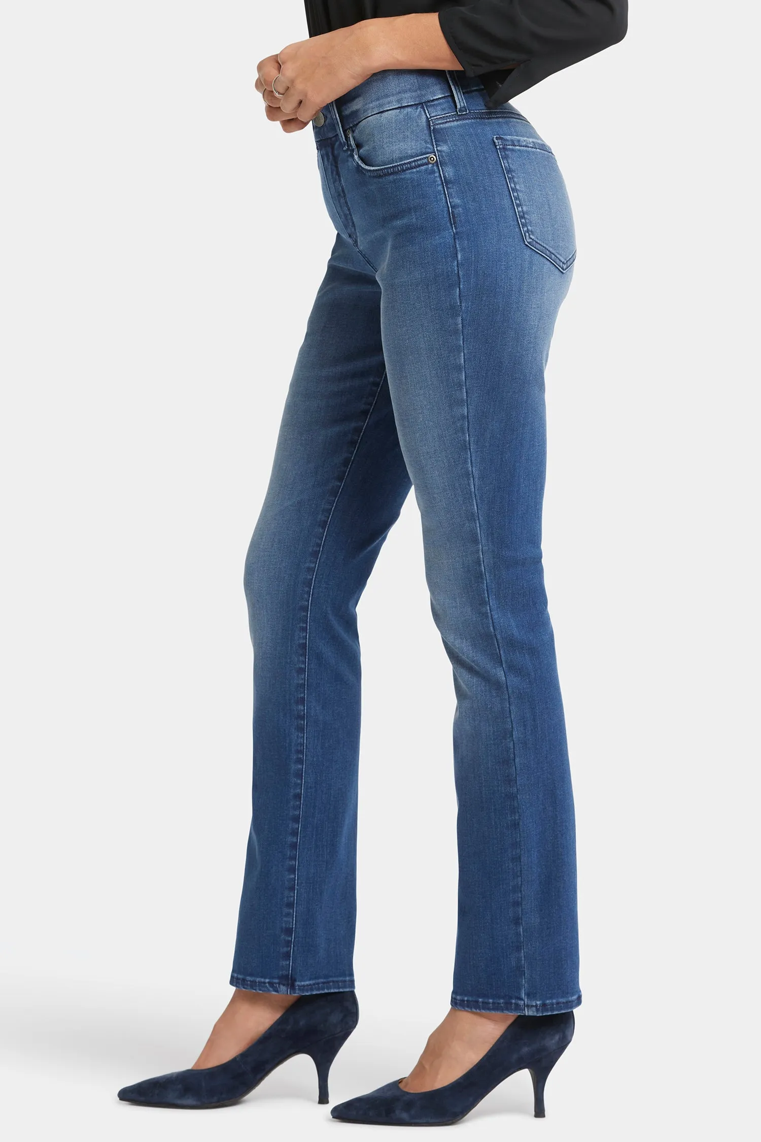 Waist-Match™ Sheri Slim Jeans In Petite - Cascade Wave