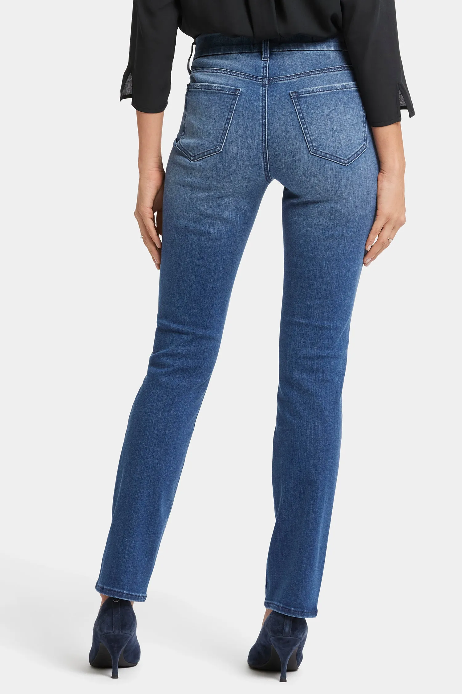 Waist-Match™ Sheri Slim Jeans In Petite - Cascade Wave